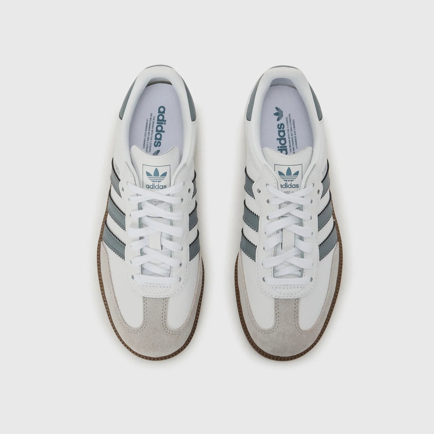 adidas Samba - GS - White Grey Gum