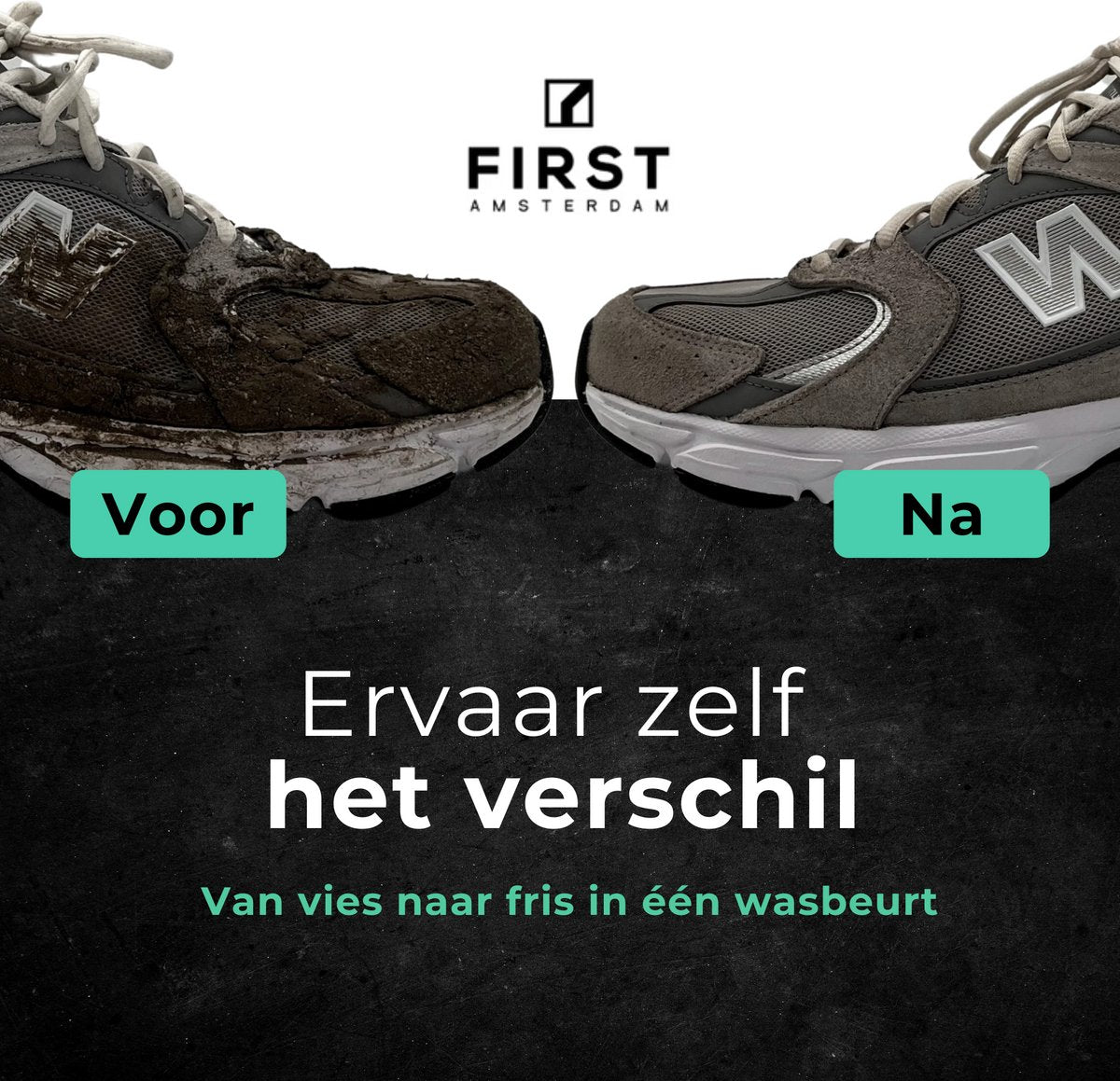 First Amsterdam Sneakercleaner Set - Essential Bundle - Shoe Brush