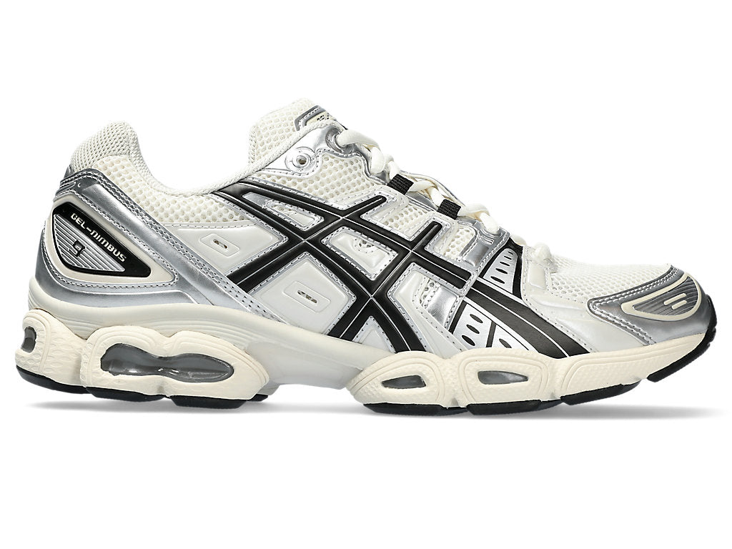 Asics Gel-Nimbus 9 - Unisex - Cream Schwarz