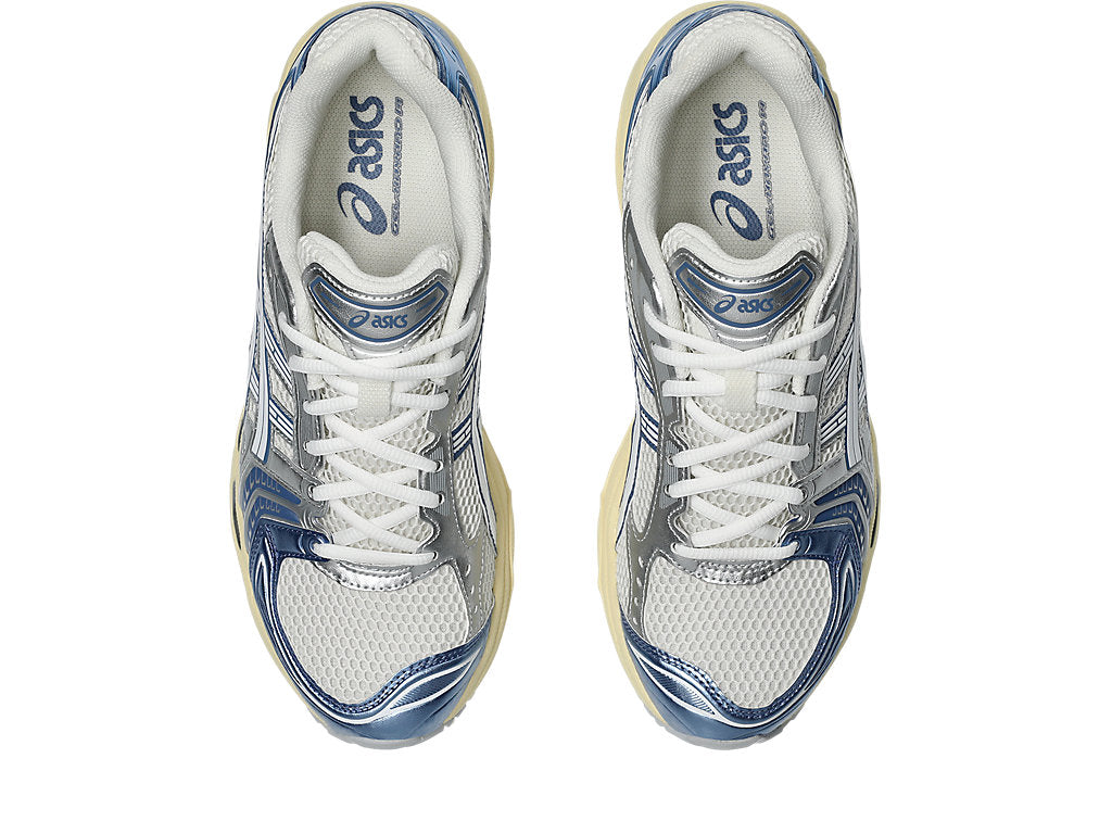 Asics Gel-Kayano 14 - Unisex - Cream Metallic Blau