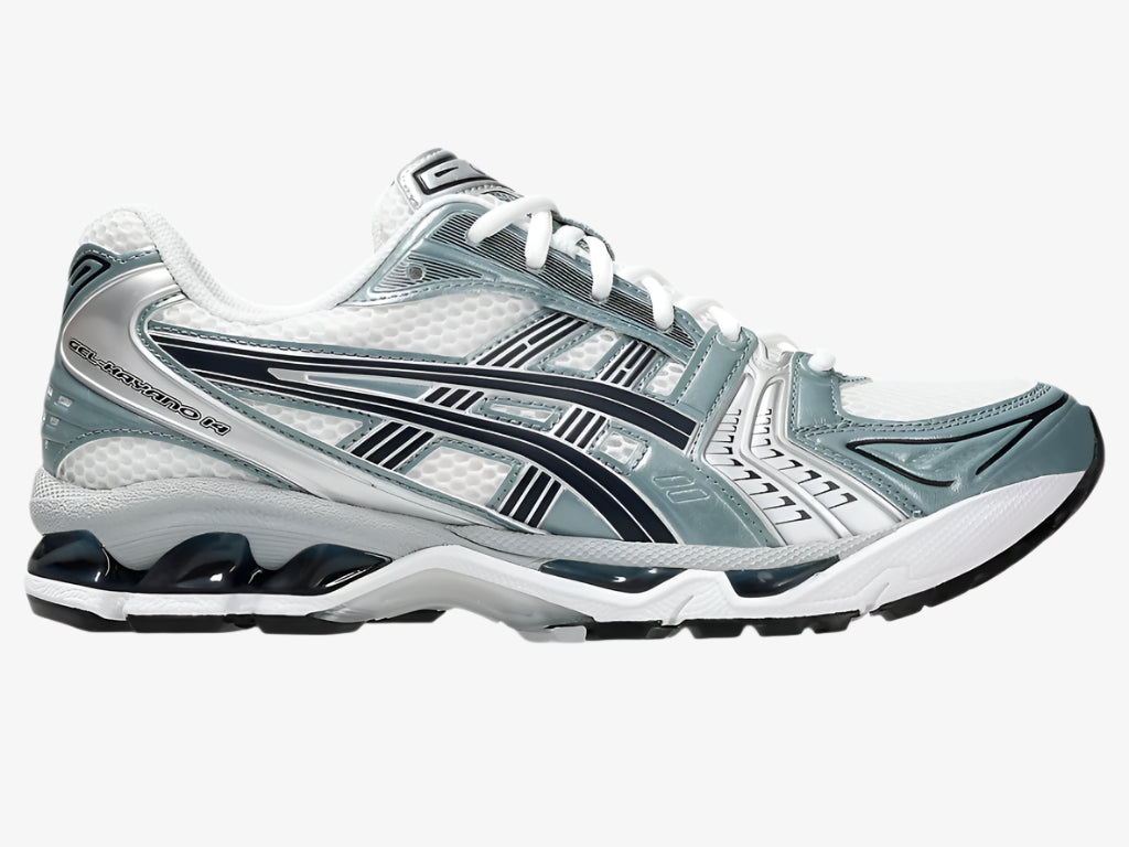 Asics Gel-Kayano 14 - Unisex - Weiß Fjord Grey