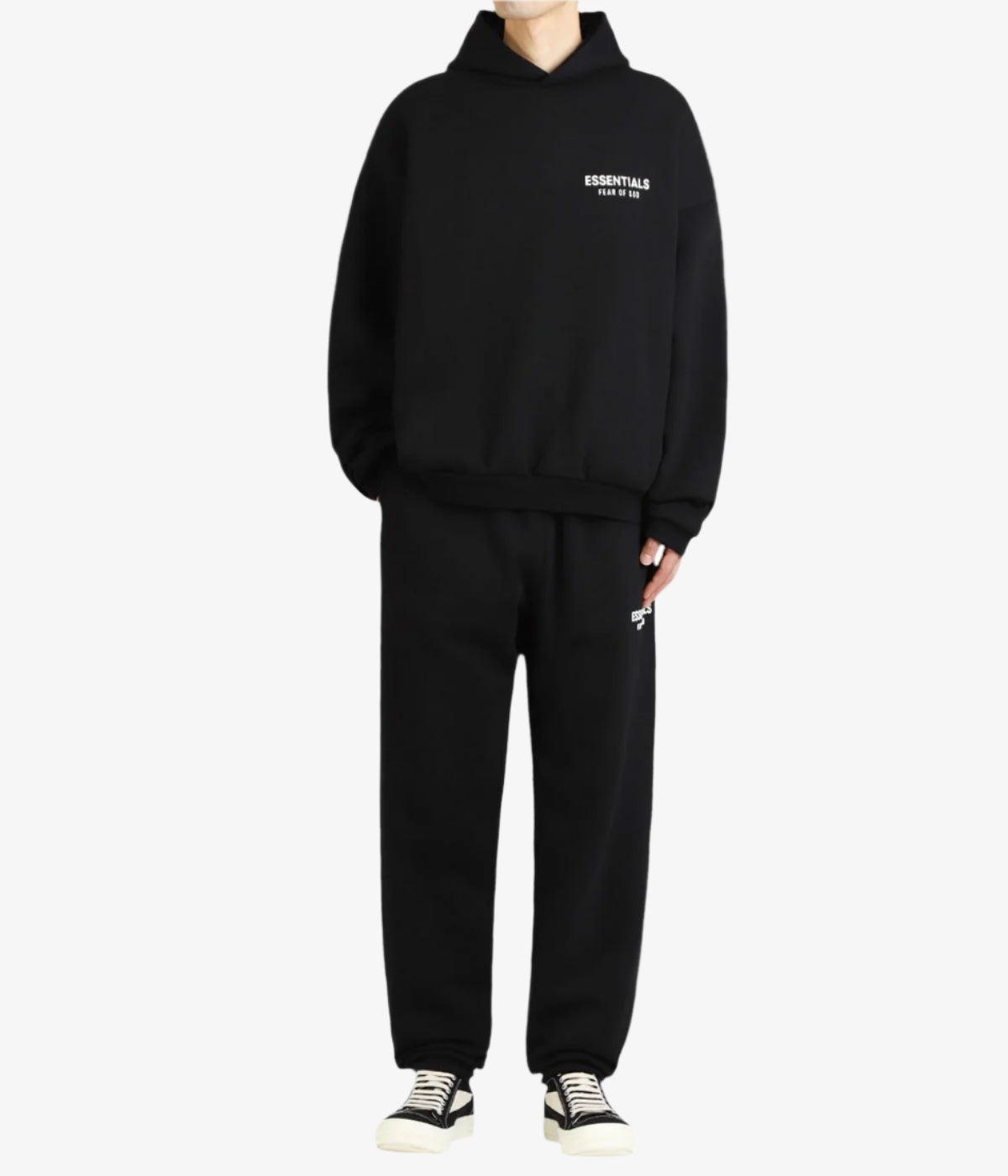 Fear of God Essentials Fleece Hoodie - Unisex - Schwarz
