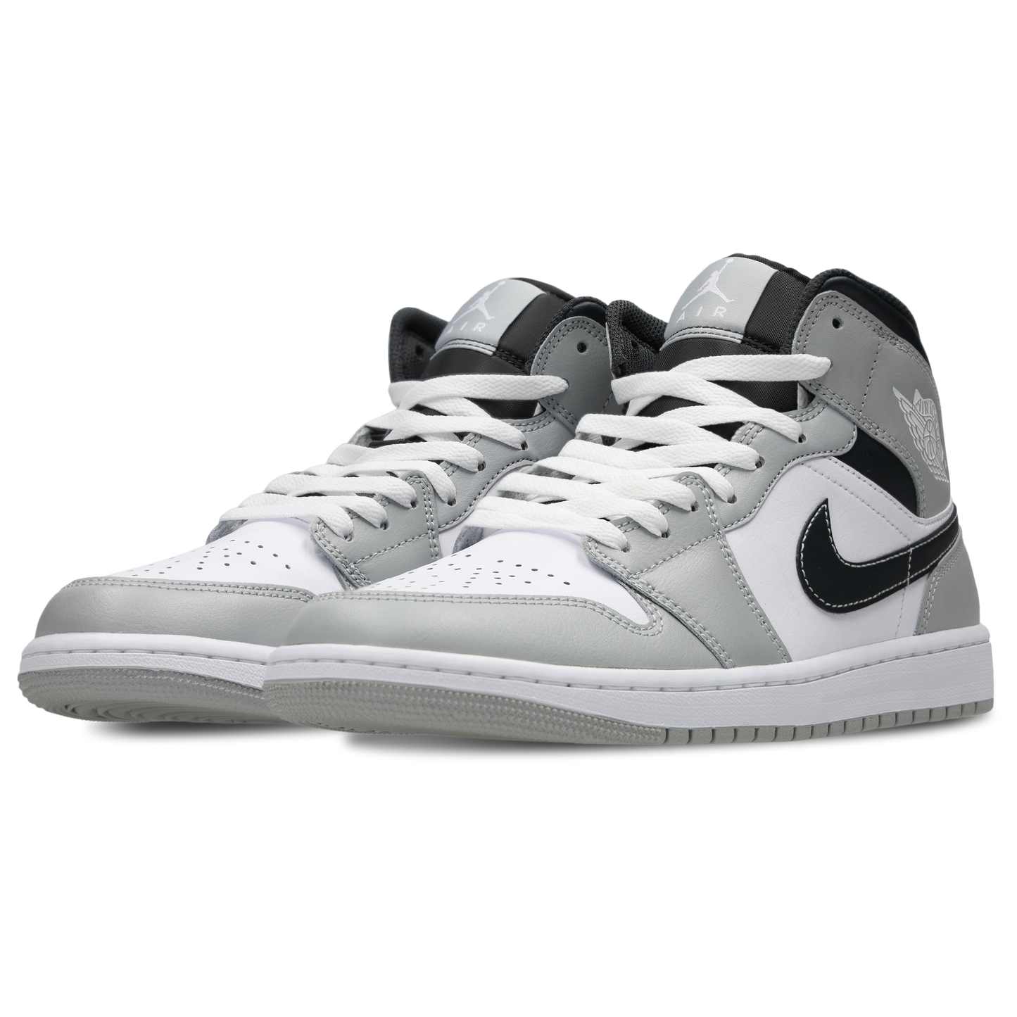 Air Jordan 1 Mid - Unisex - Light Smoke Grey Anthracite