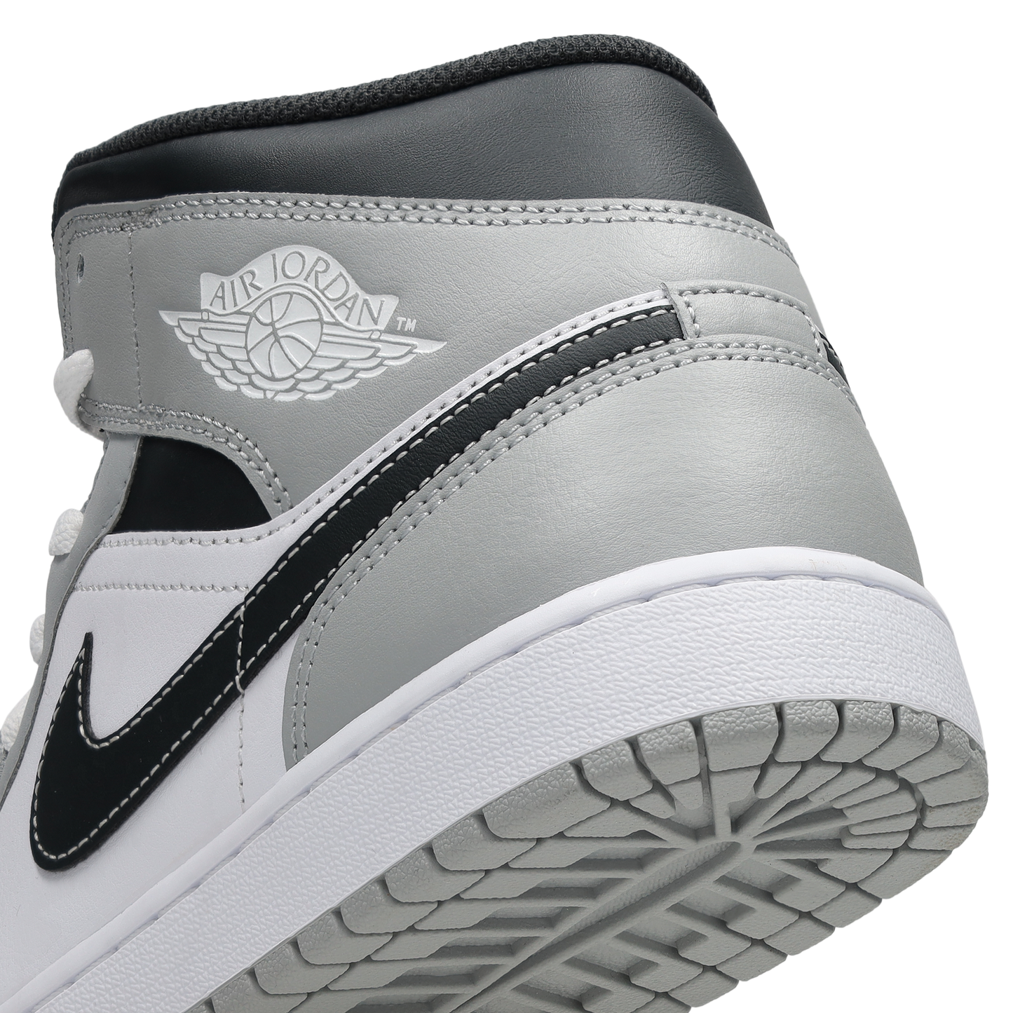 Air Jordan 1 Mid - Unisex - Light Smoke Grey Anthracite