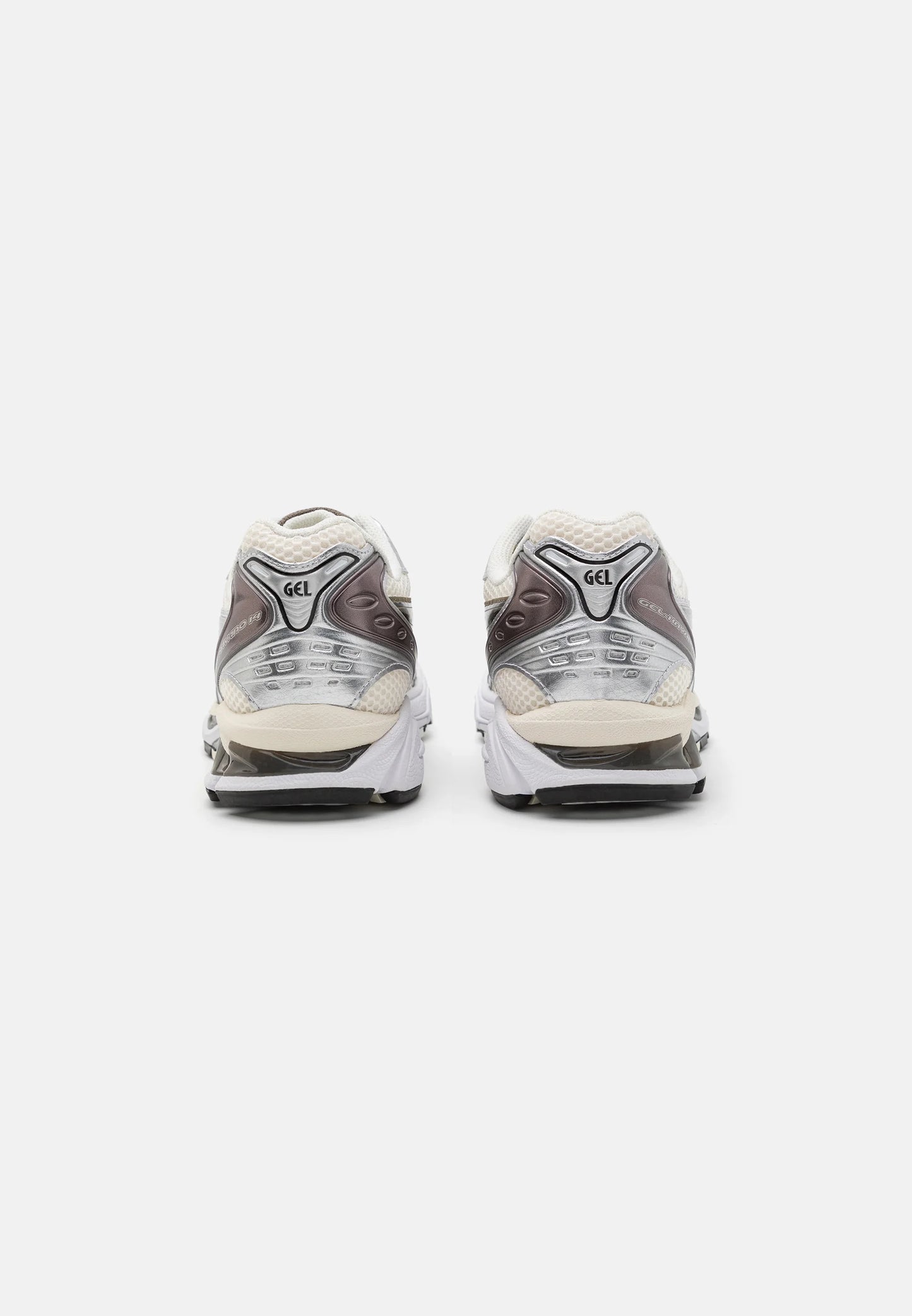Asics Gel-Kayano 14 - Unisex - Cream Zwart Metallic Plum