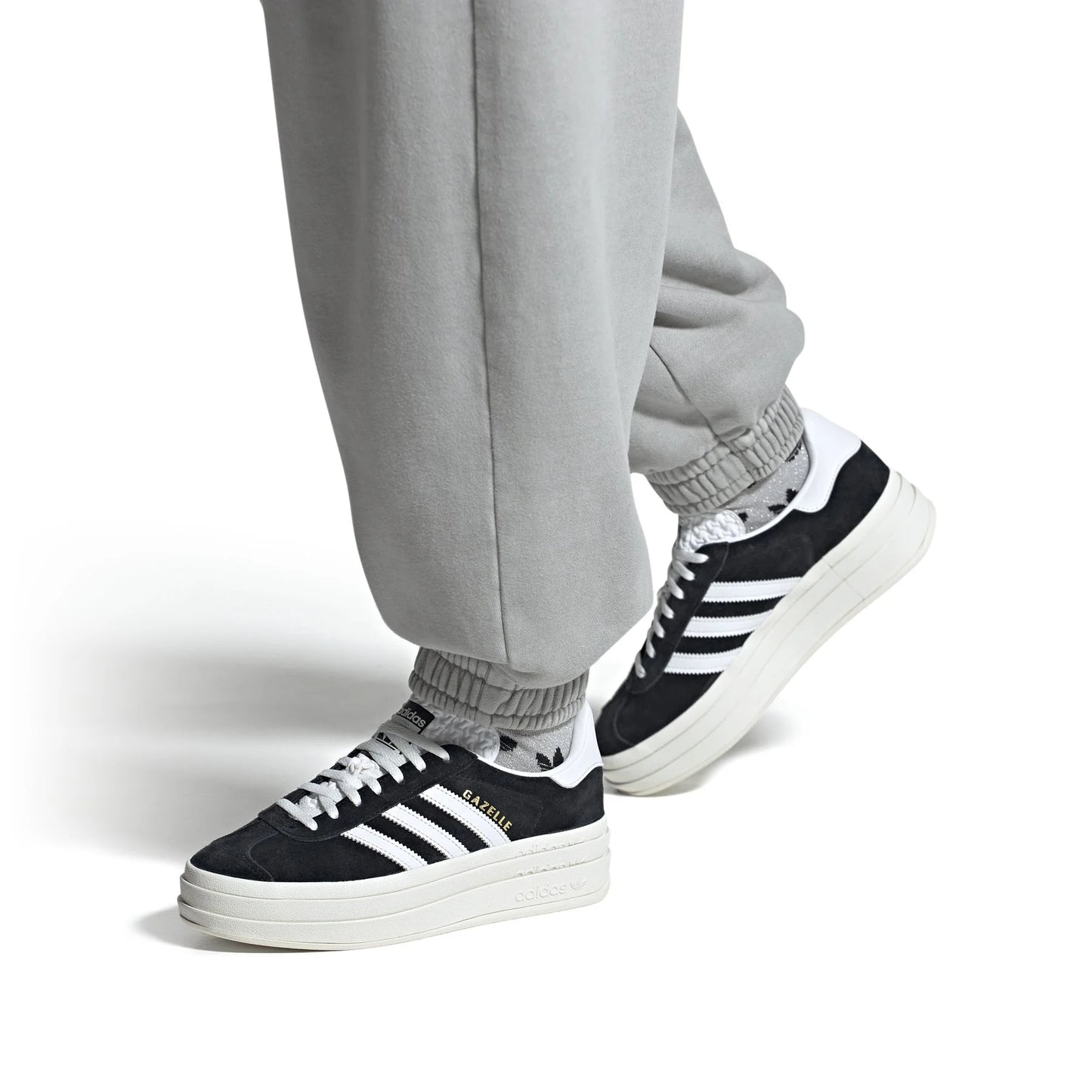 adidas Gazelle Bold - Women's - Core Black White