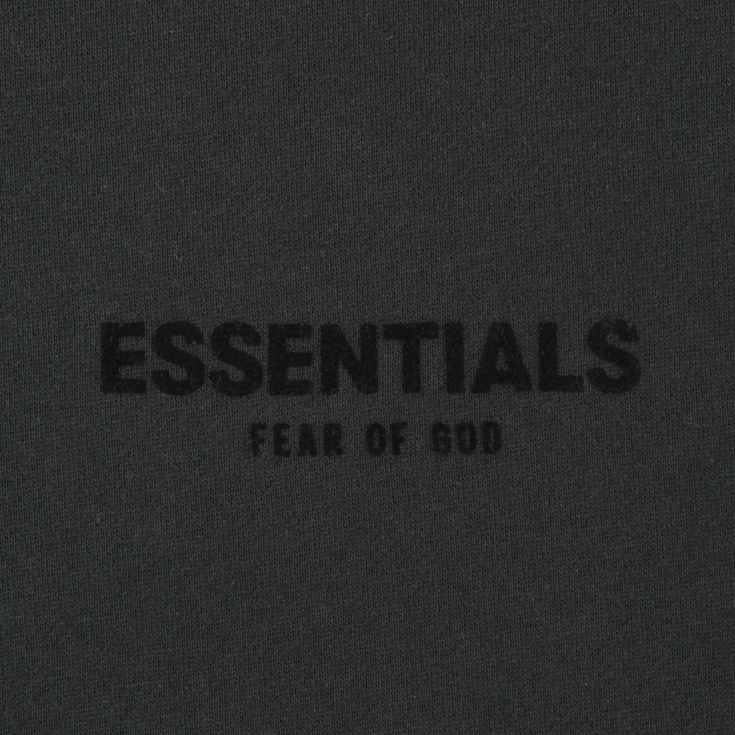 Fear of God Essentials Pullover Chest Logo - Unisex - Stretch Limo/Schwarz - Full Set