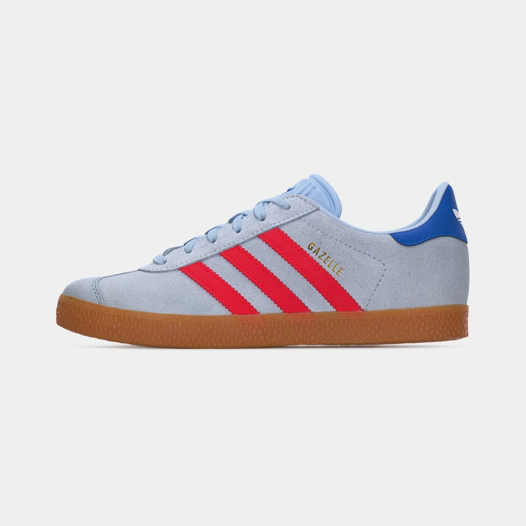 adidas Gazelle - GS - Crystal Sky Semi Lucid Red Bluebird Sneaxx adidas Gazelle - GS - Crystal Sky Semi Lucid Red Bluebird Sneaxx