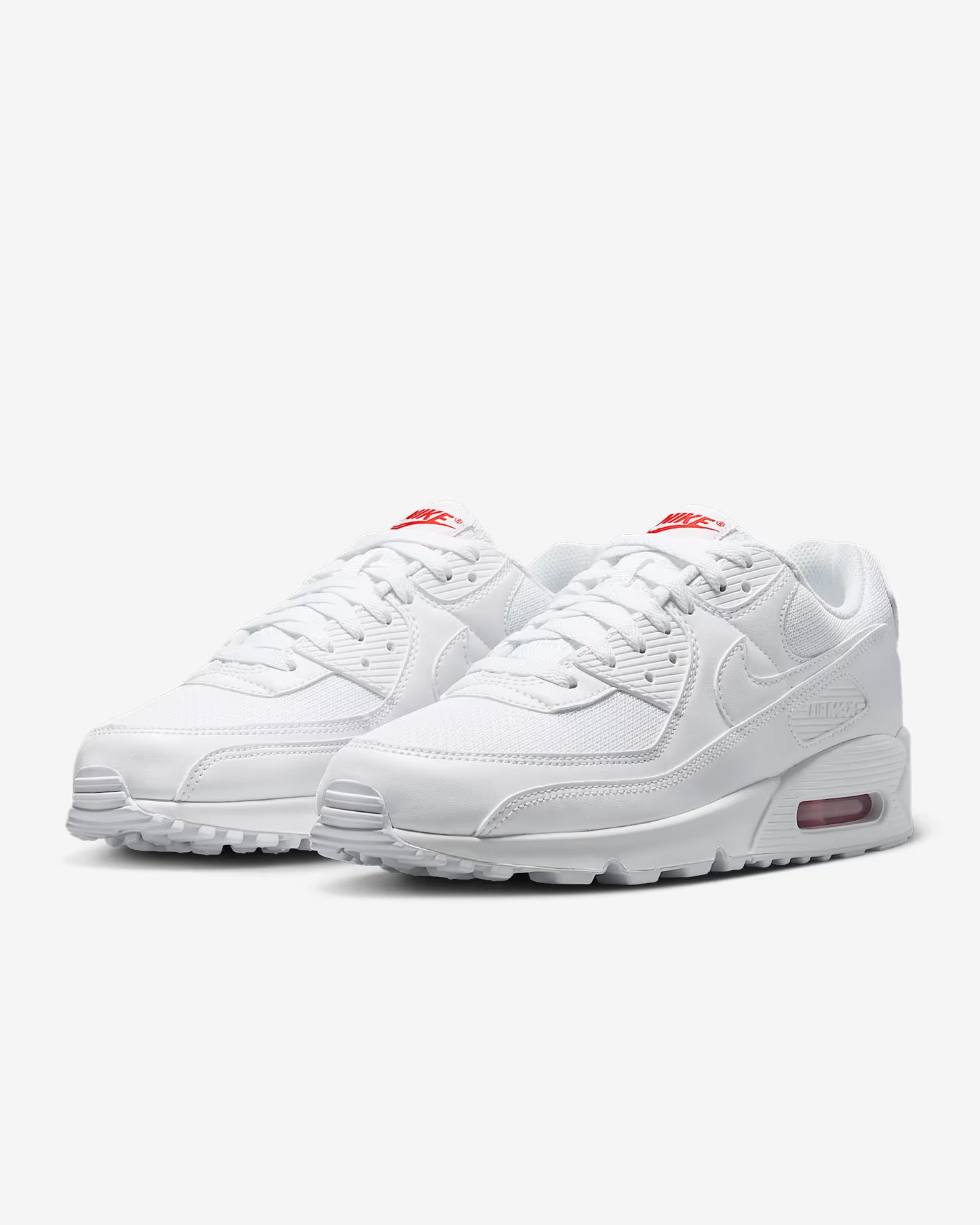 Nike Air Max 90 - Unisexe - Blanc Light Crimson