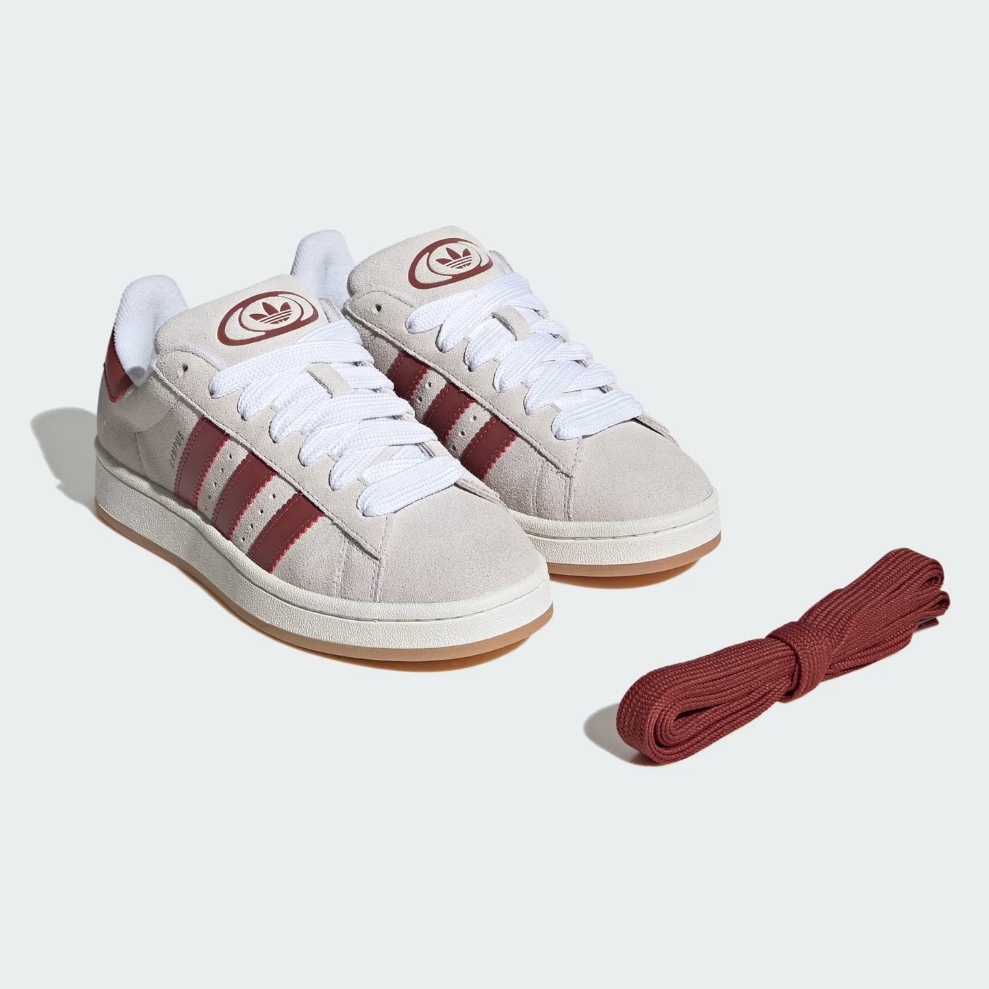 adidas Originals Campus 00s - Women's - Crystal White Preloved Ruby
