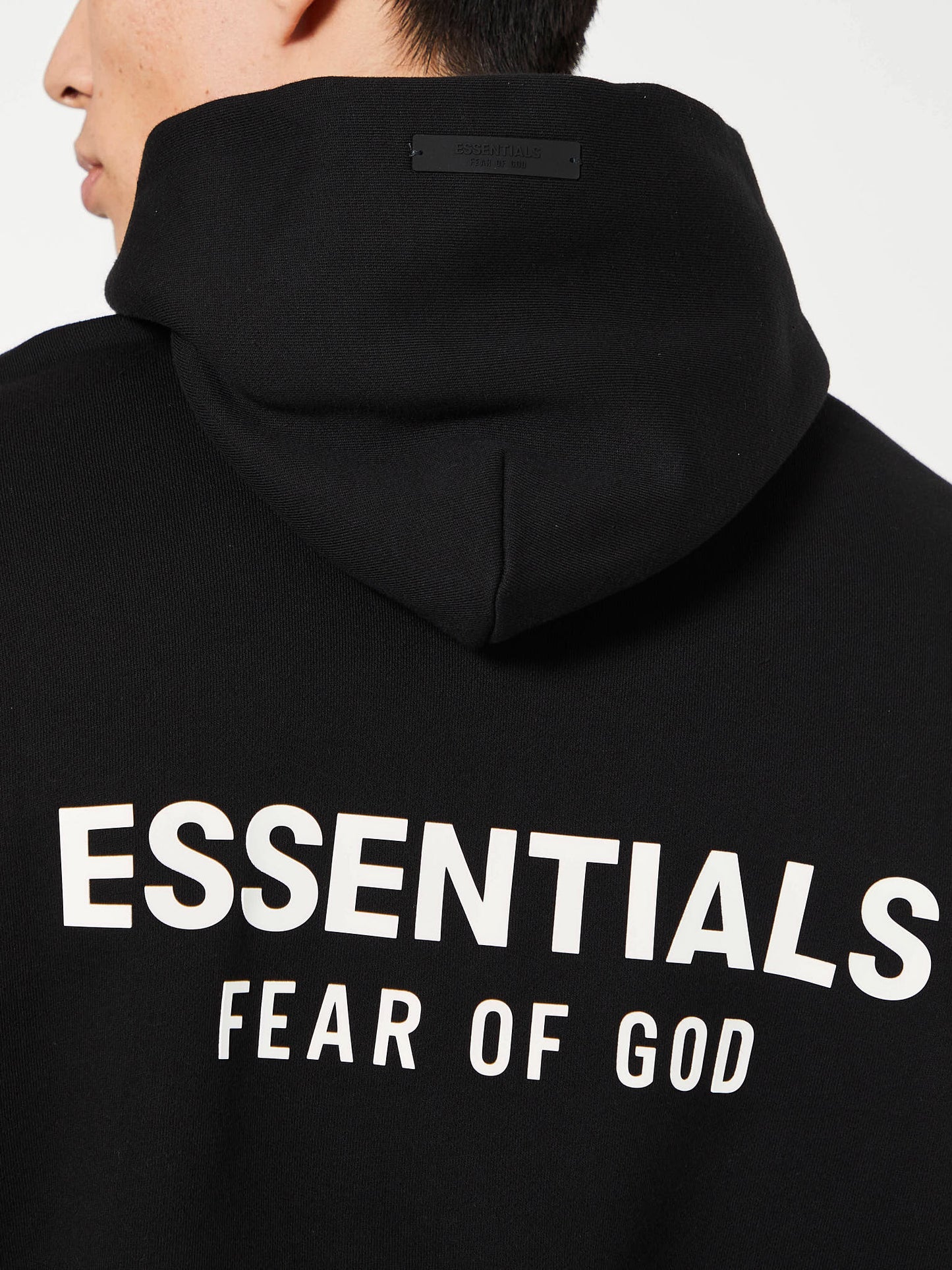 Fear of God Essentials Fleece Hoodie - Unisex - Schwarz