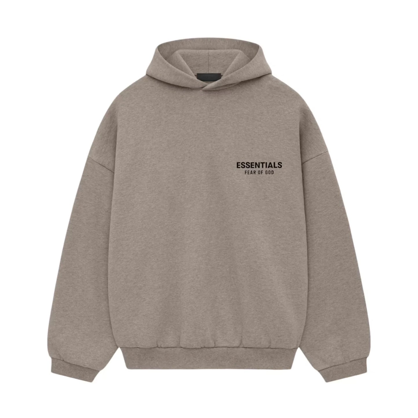 Fear of God Essentials FW24 Fleece Hoodie - Unisex - Heather Gray
