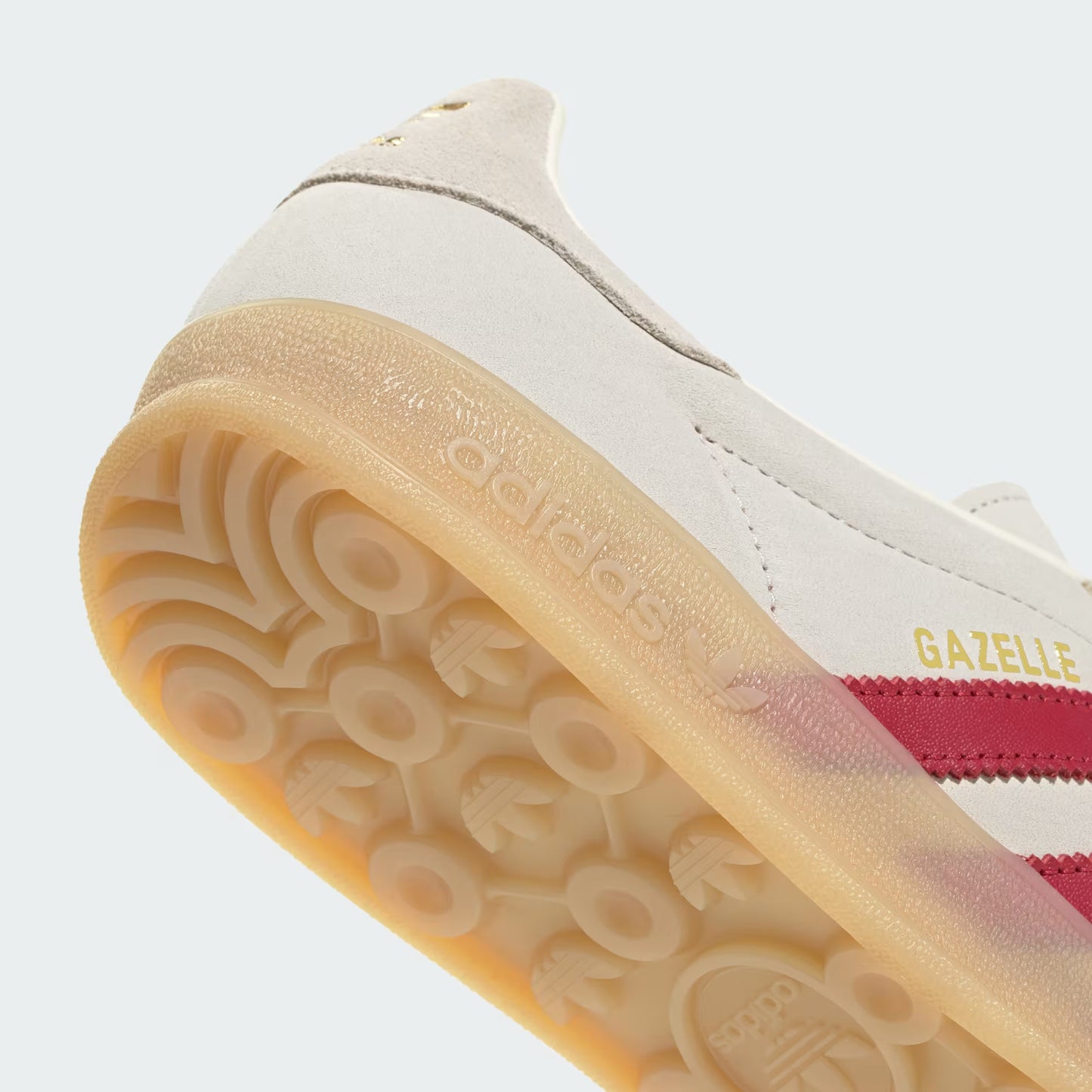 adidas Gazelle Indoor - Unisex - Cream White Red Gum