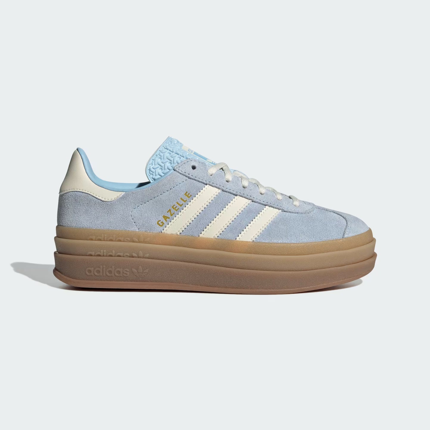 adidas Gazelle Bold - Mujer - Clear Sky Cream Blanco