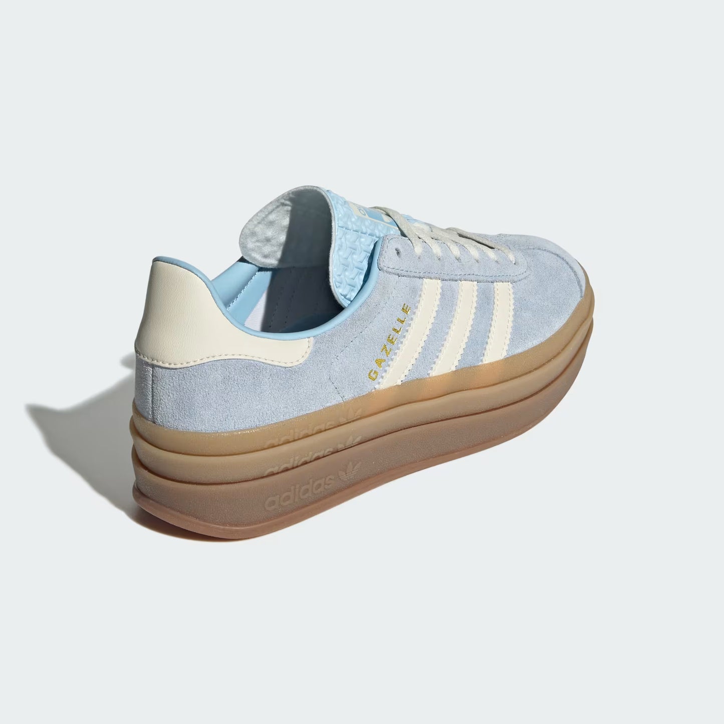 adidas Gazelle Bold - Mujer - Clear Sky Cream Blanco