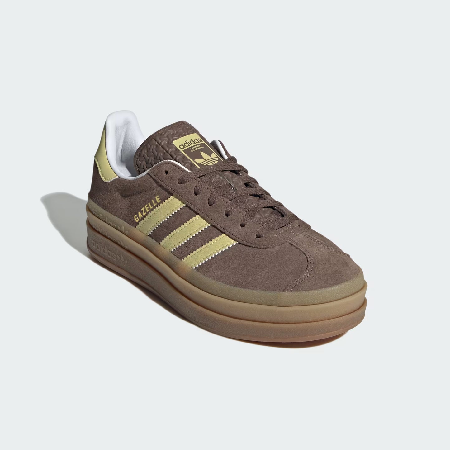 adidas Gazelle Bold - Women's - Earth Strata Powder Yellow