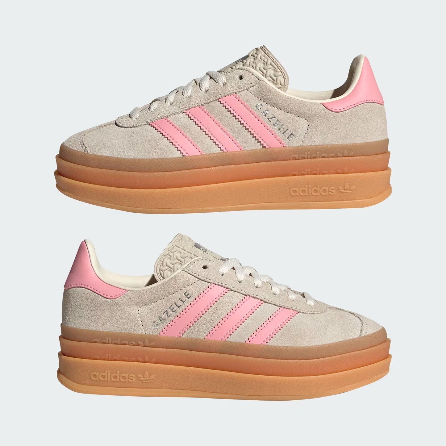 adidas Gazelle Bold - GS - Beige Semi Pink Spark