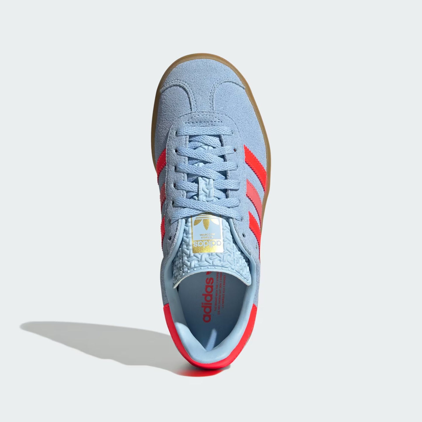 adidas Gazelle Bold - GS - Clear Sky Solar Red