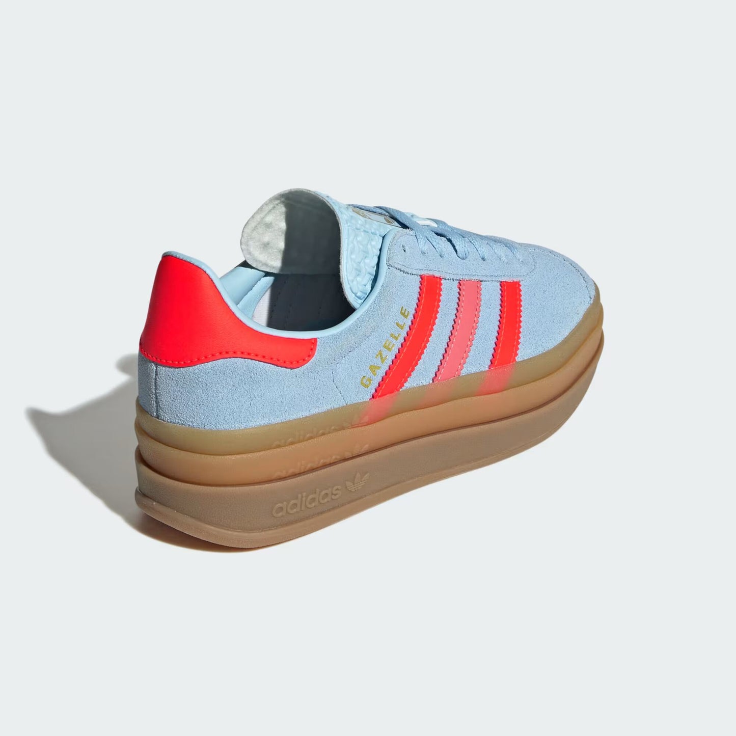 adidas Gazelle Bold - GS - Clear Sky Solar Red