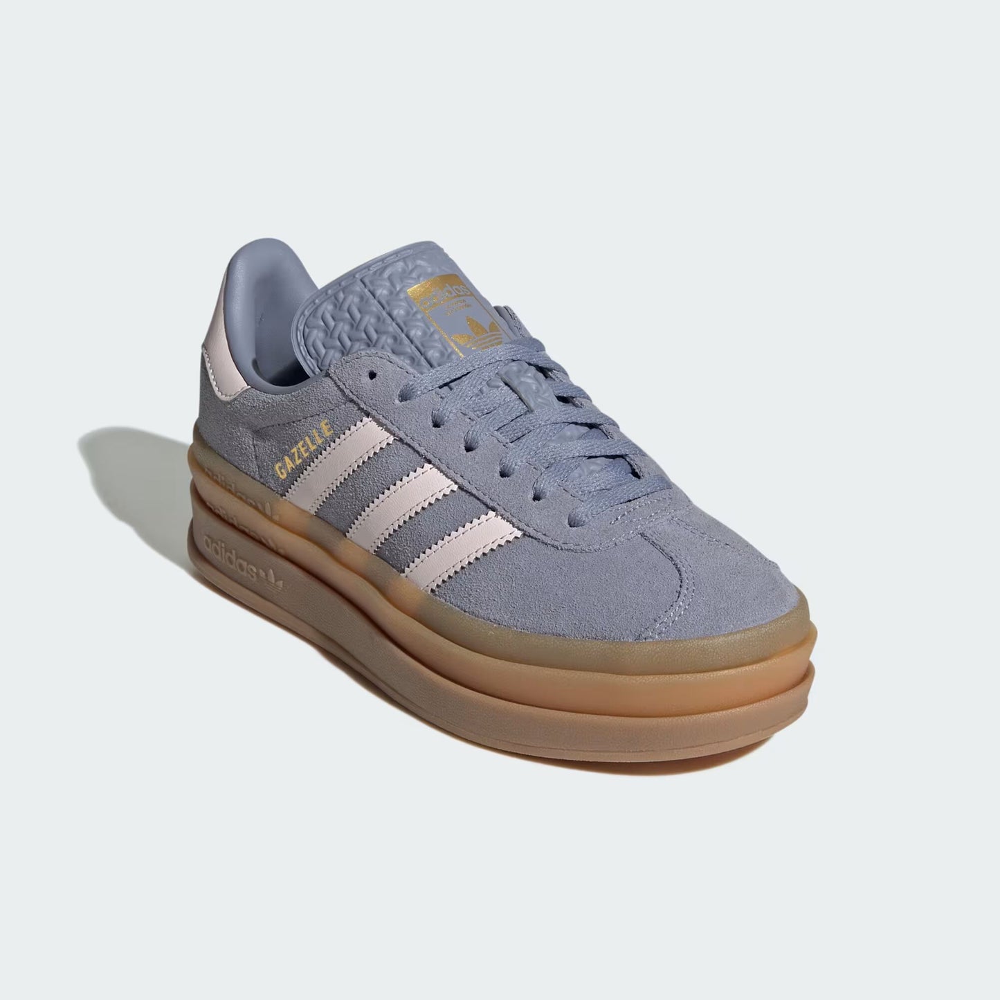 adidas Gazelle Bold - GS - Silver-Coloured Violet Pink