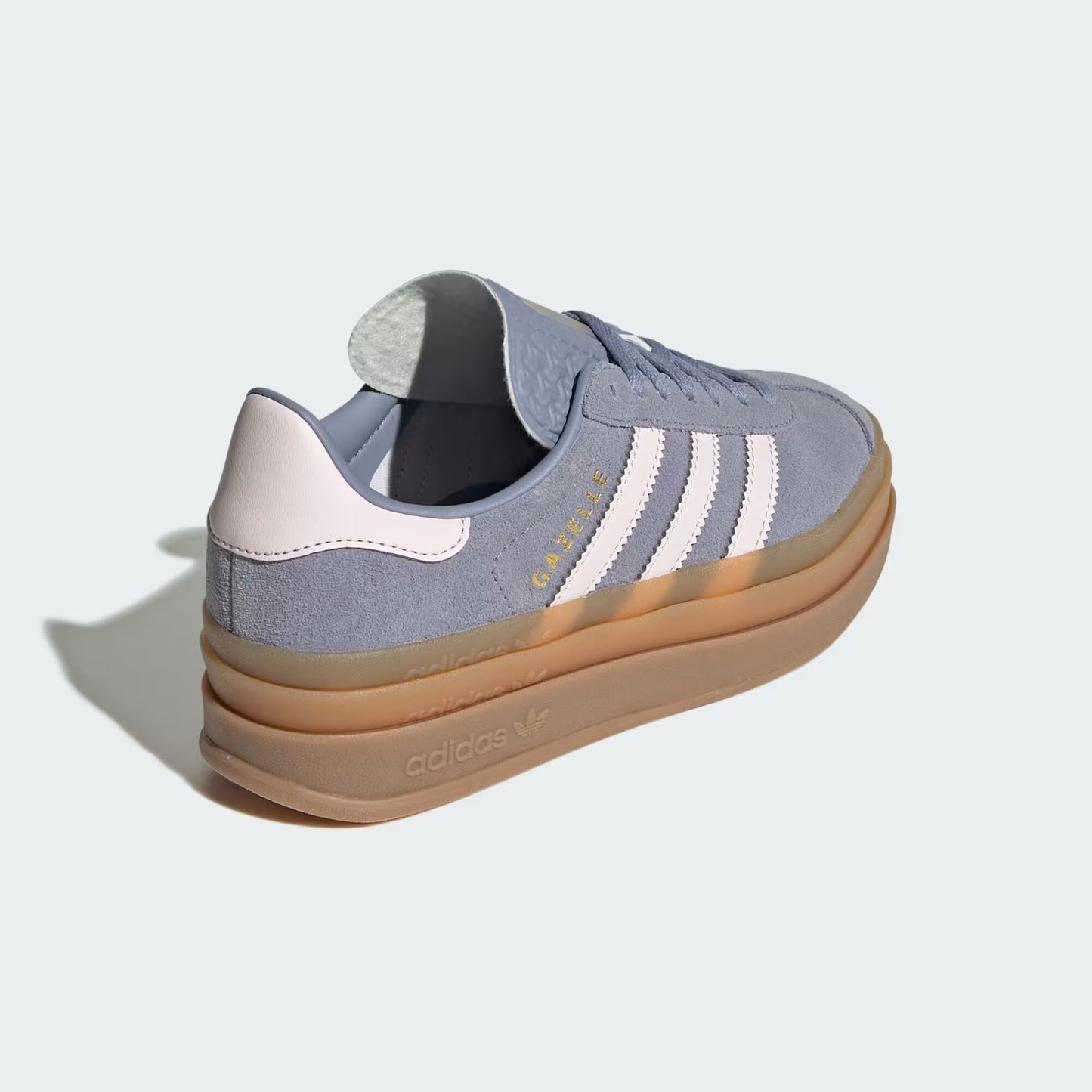 adidas Gazelle Bold - GS - Silver-Coloured Violet Pink