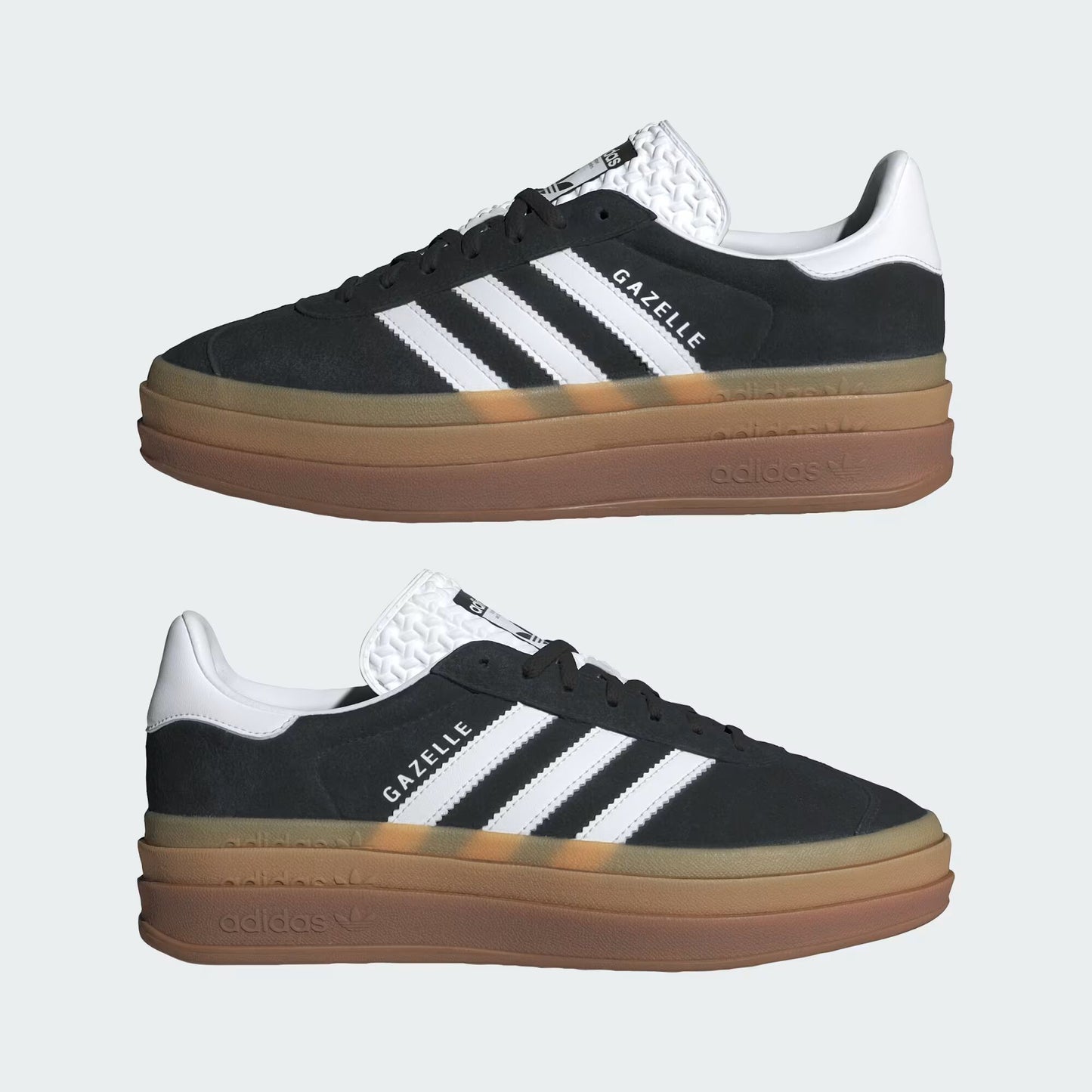 adidas Gazelle Bold - Women's - Black White