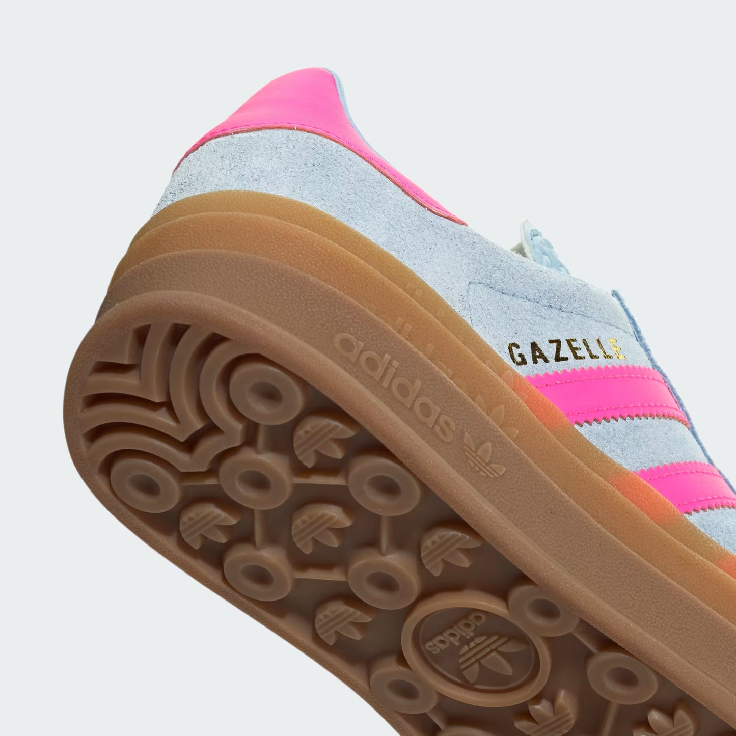 adidas Gazelle Bold - GS - Clear Sky Lucid Pink