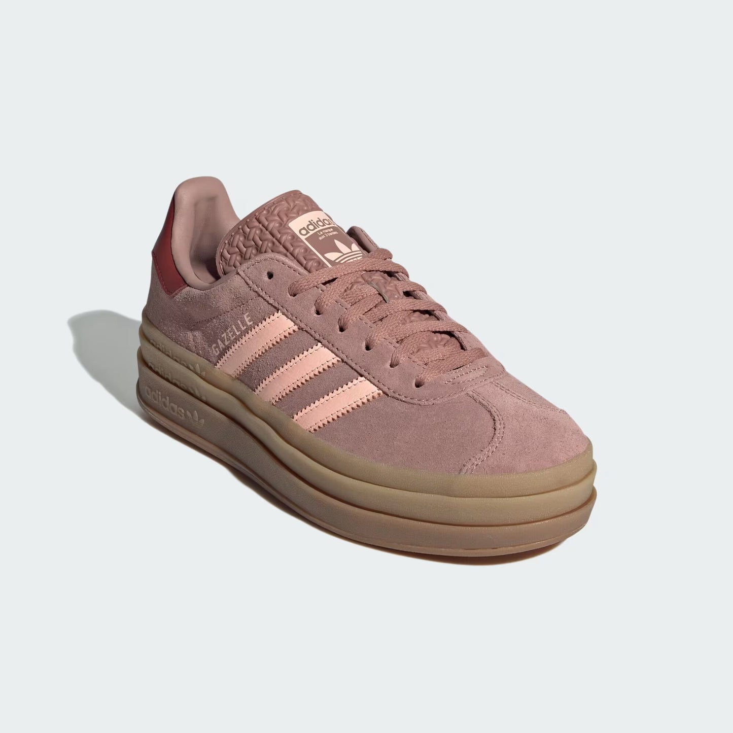adidas Gazelle Bold - Women's - Warm Clay Clear Orange Preloved Ruby