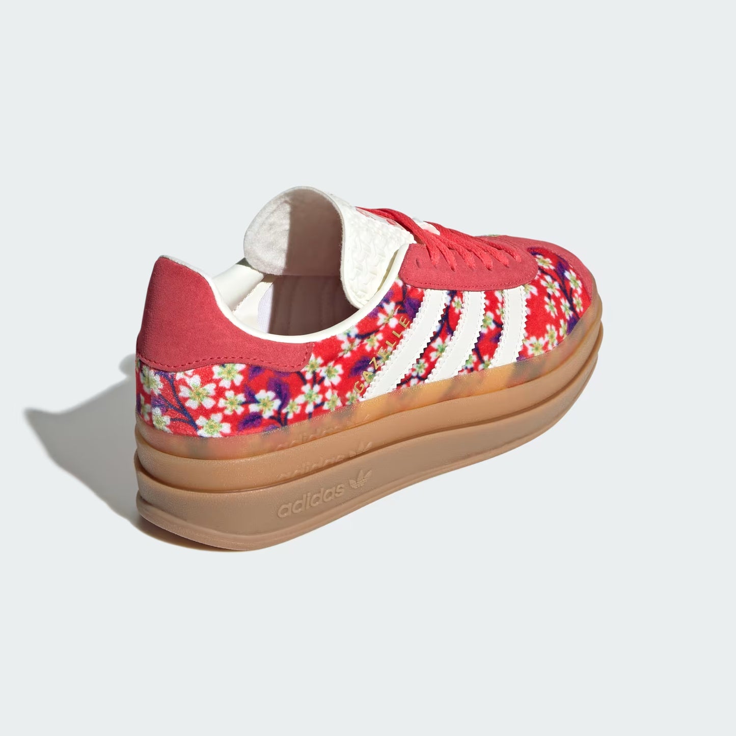 adidas Gazelle Bold - GS - Liberty London Red Off White Semi Lucid Red