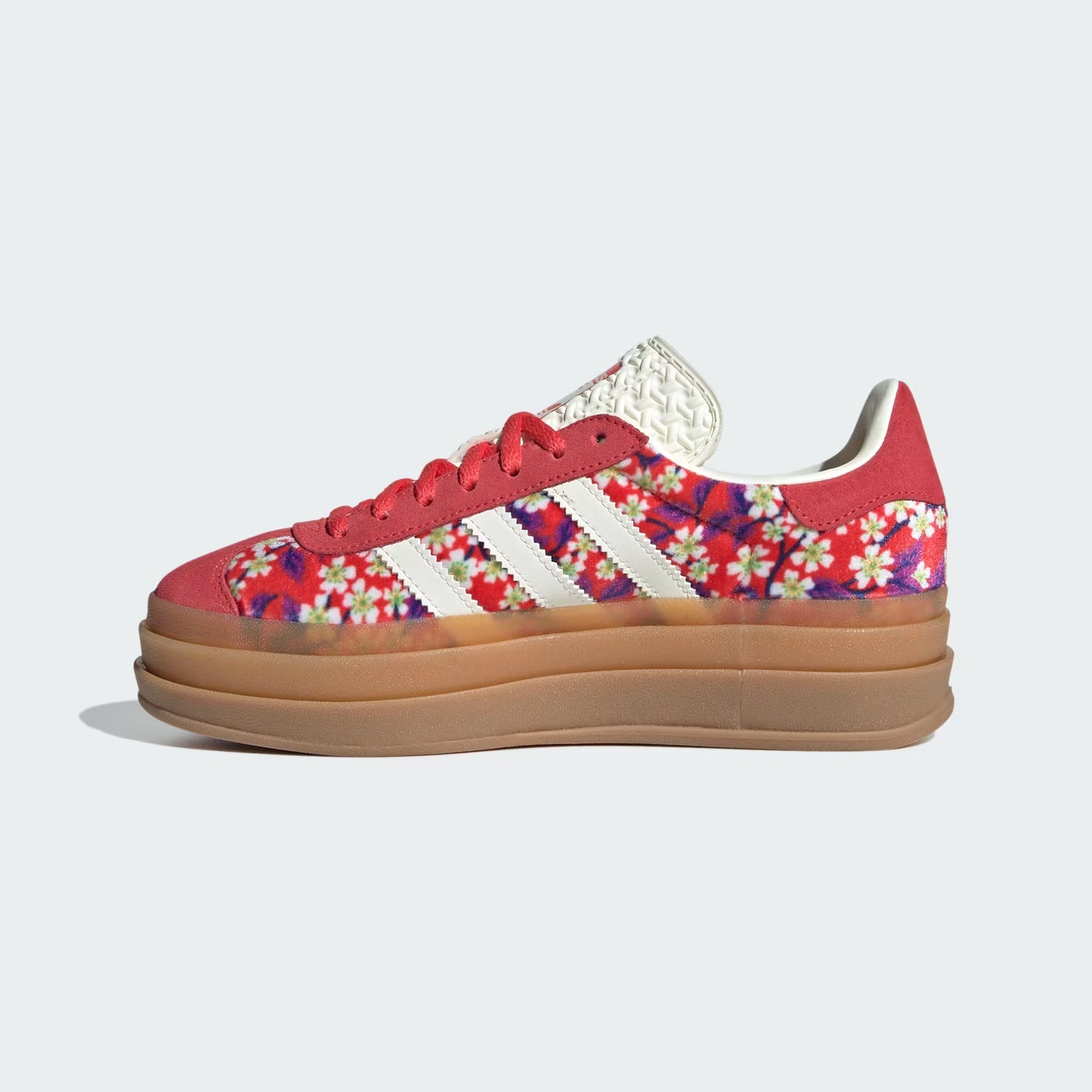 adidas Gazelle Bold - GS - Liberty London Red Off White Semi Lucid Red
