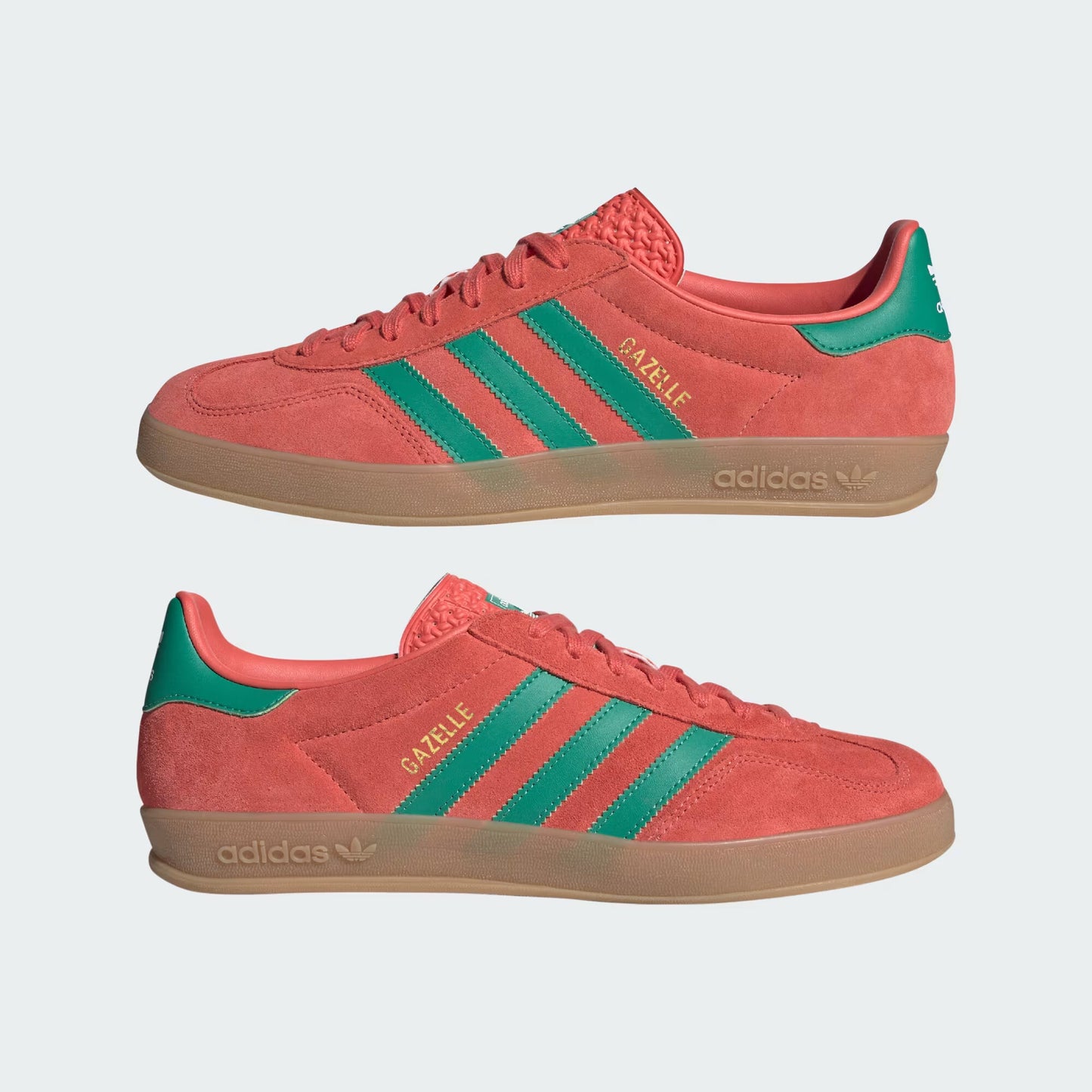 adidas Gazelle Indoor - Women's - Preloved Scarlet Court Green