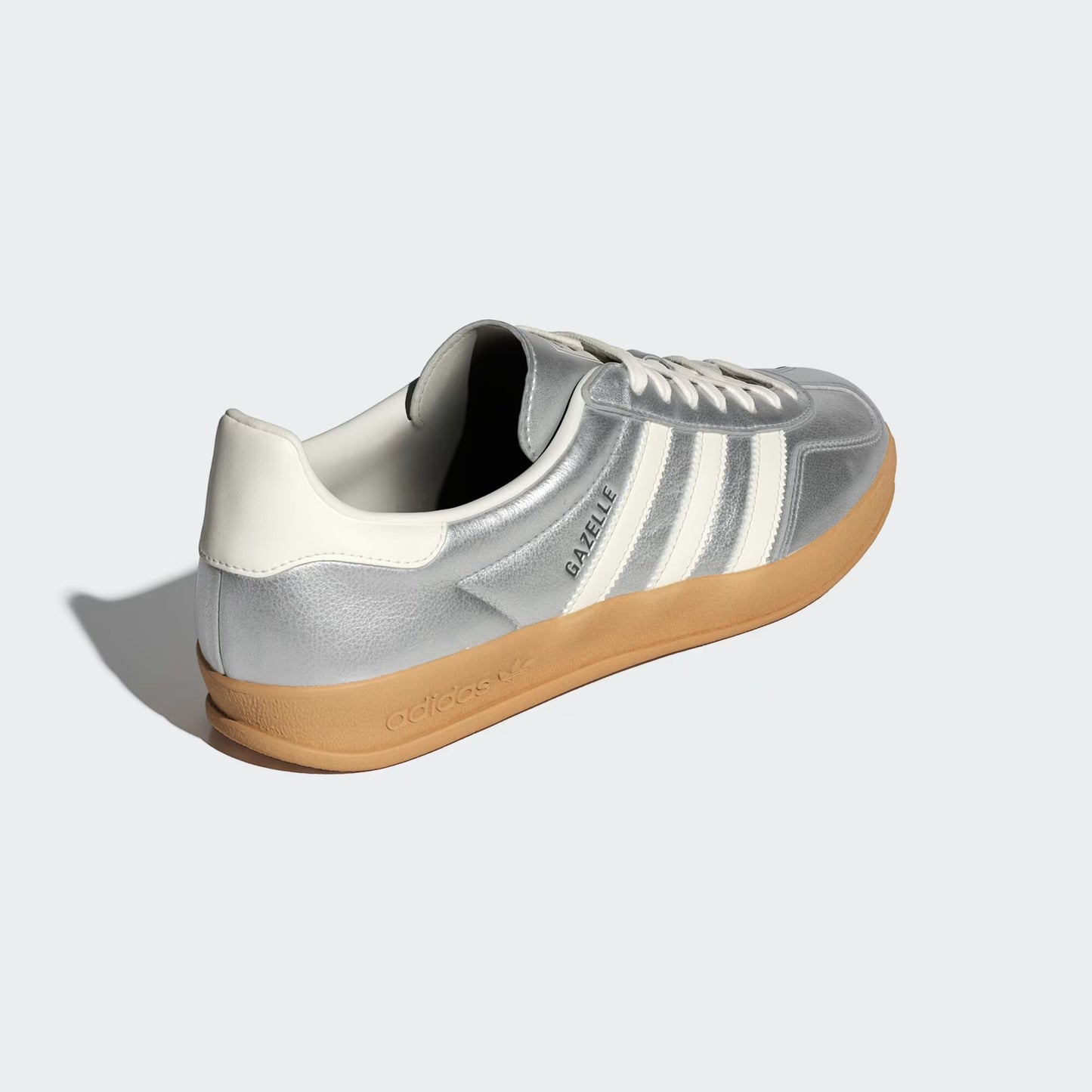 adidas Gazelle Indoor - Dames - Silver Metallic Wit
