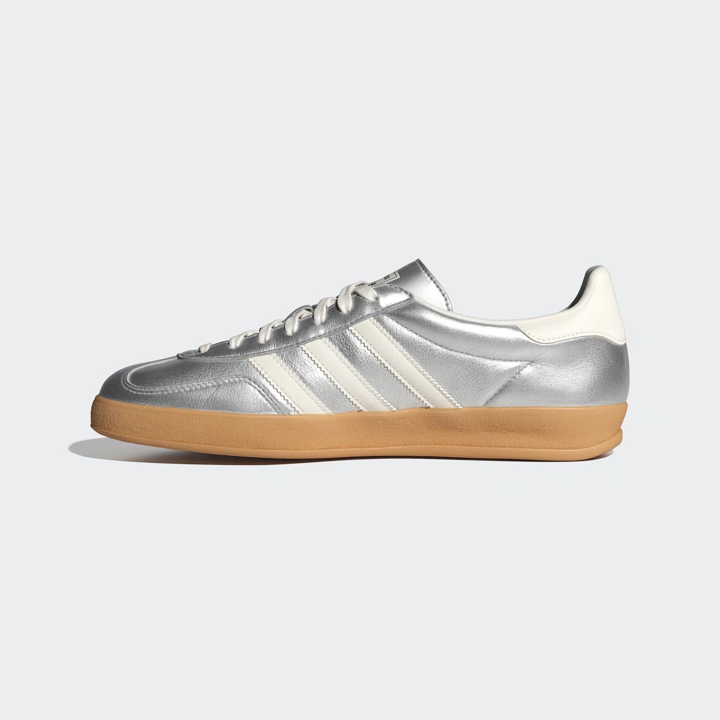 adidas Gazelle Indoor - Dames - Silver Metallic Wit