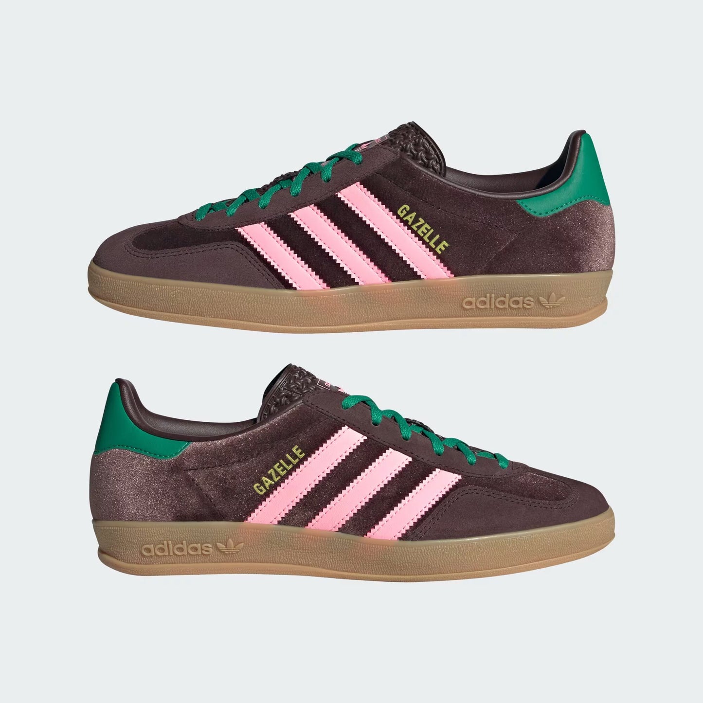 adidas Gazelle Indoor - Women's - Dark Brown