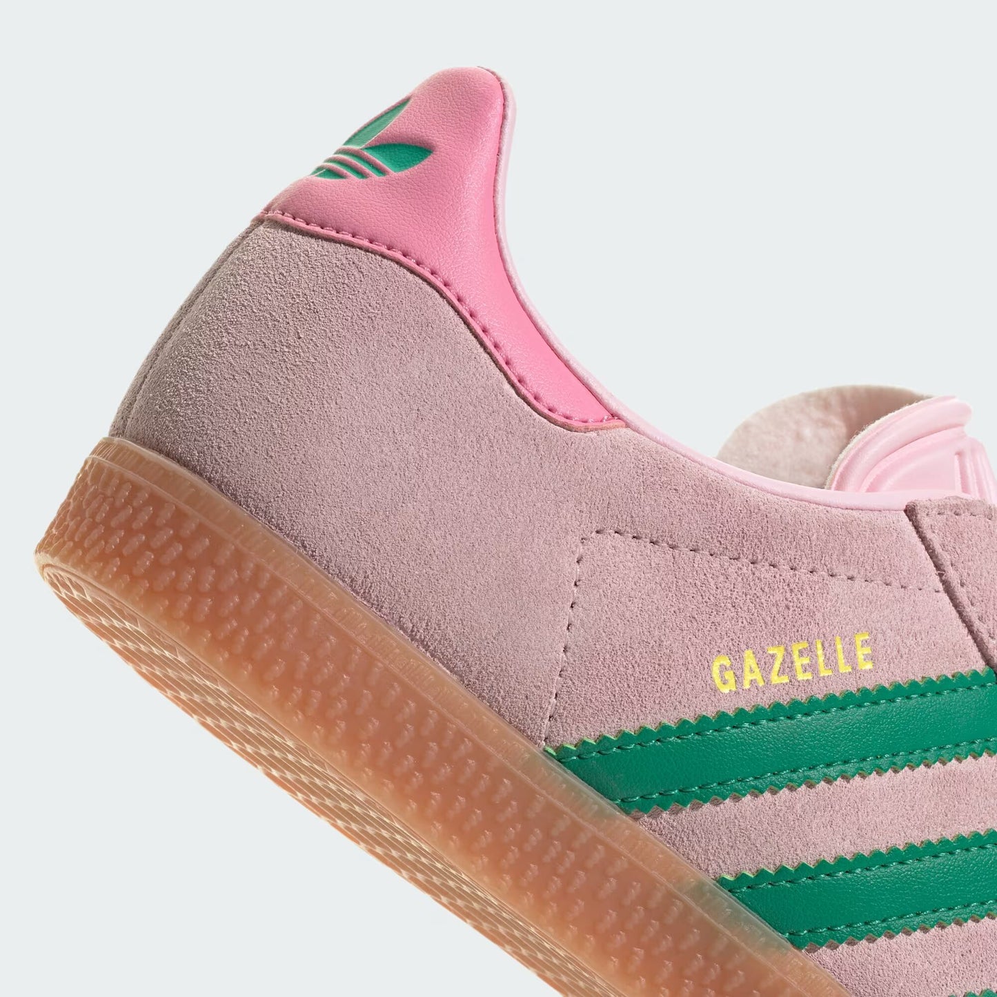 adidas Gazelle - GS - Clear Pink Court Green