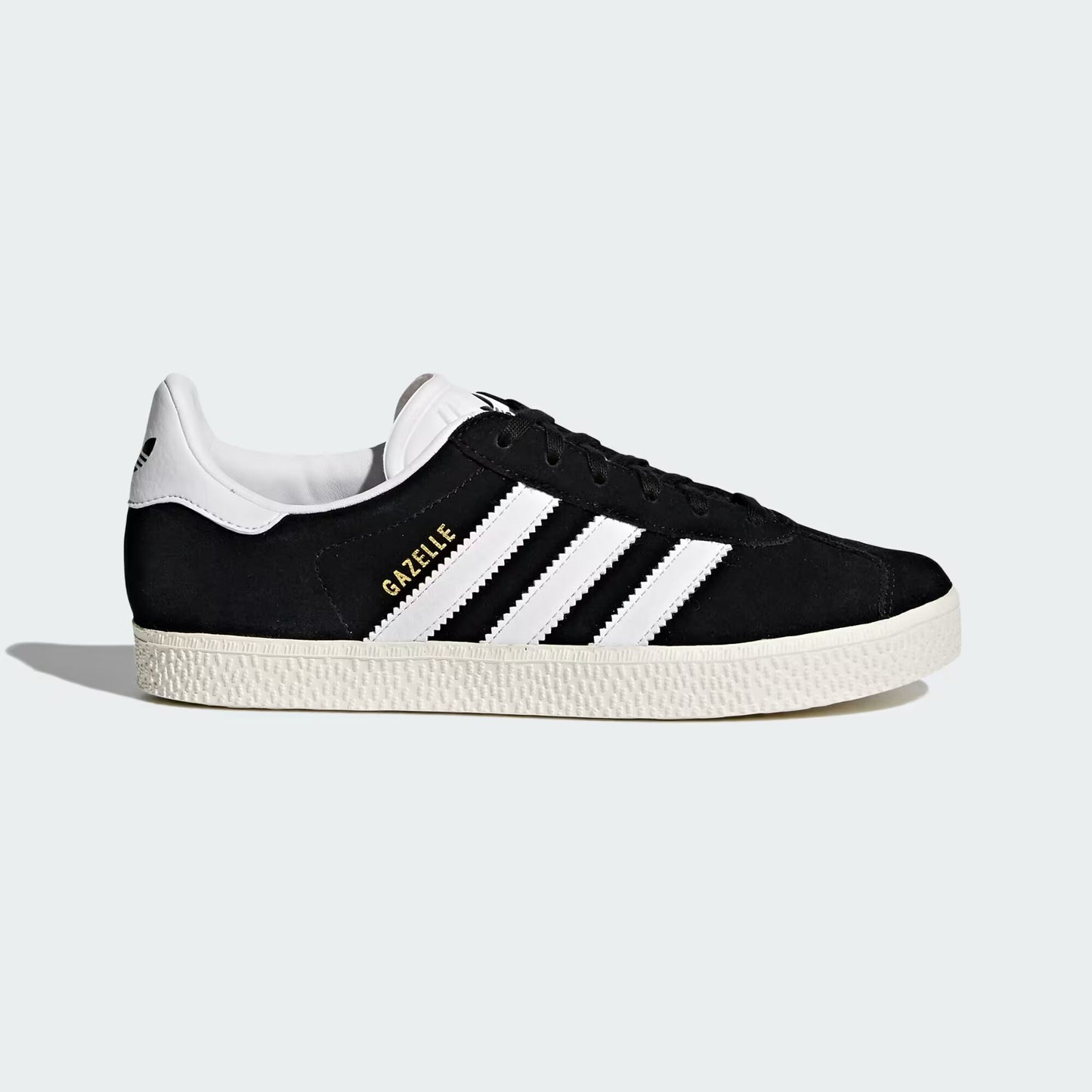 adidas Gazelle - GS - Core Black Cloud White Gold Metallic