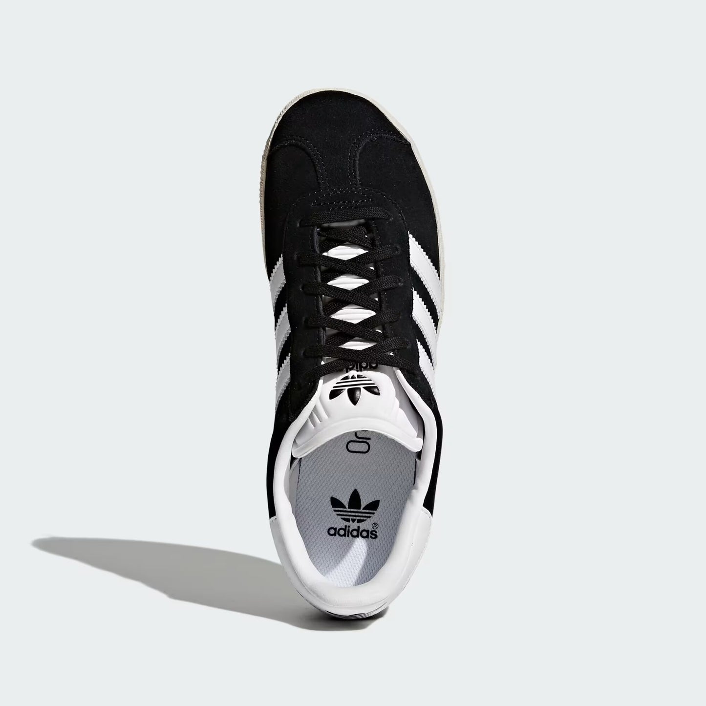 adidas Gazelle - GS - Core Black Cloud White Gold Metallic