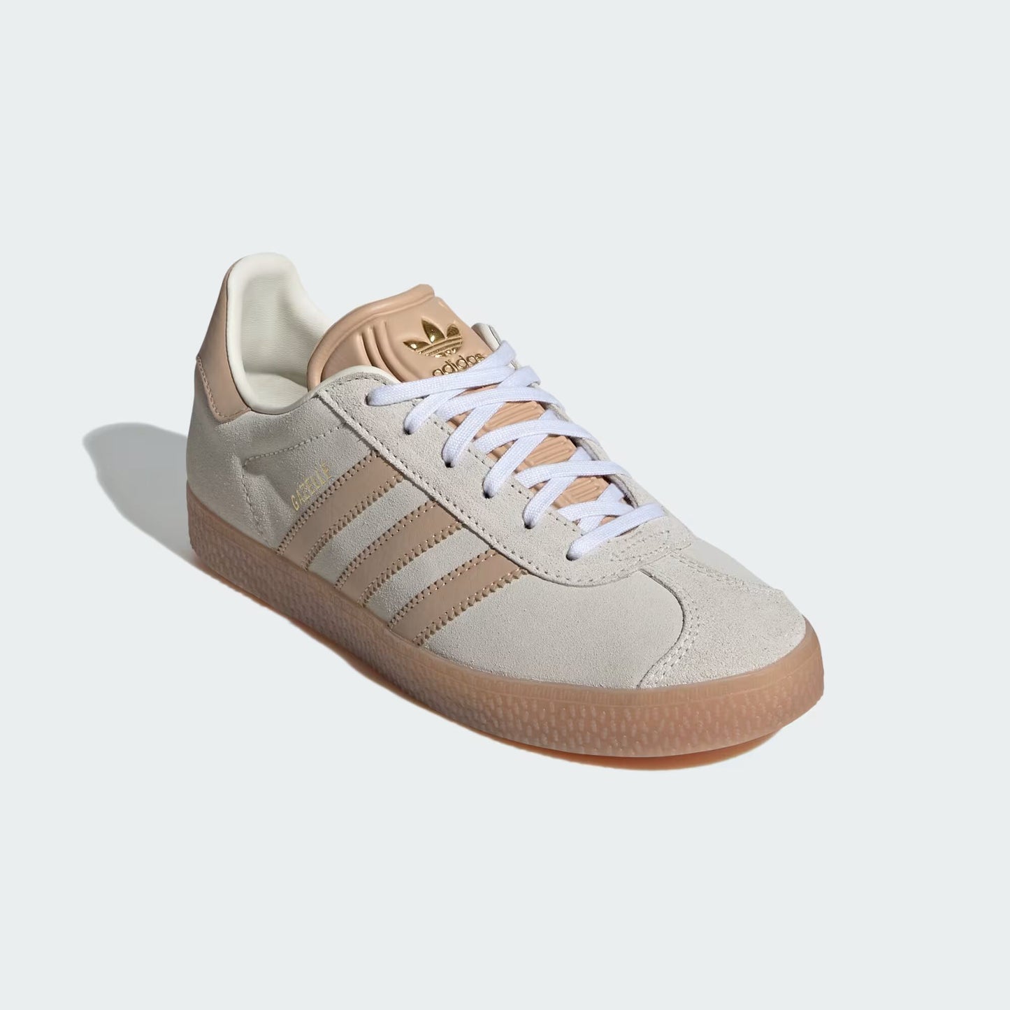 adidas Gazelle Indoor - GS - White Beige