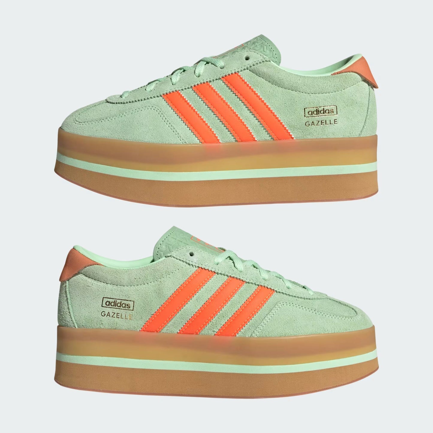 adidas Gazelle Stack - Women's - Green Spark