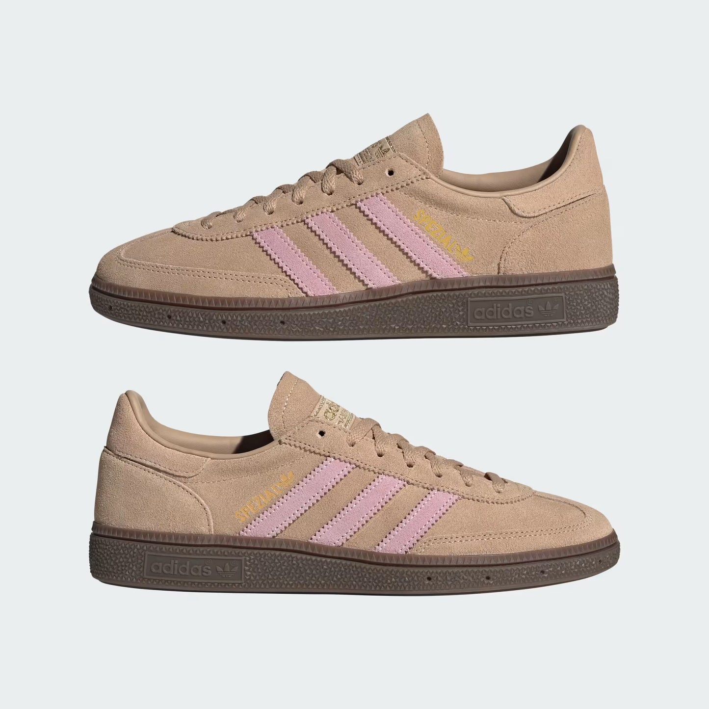 adidas Handball Spezial - Women's - Warm Sandstone Clear Pink