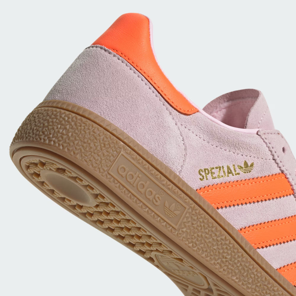 adidas Handball Spezial - Women's - Clear Pink Solar Orange