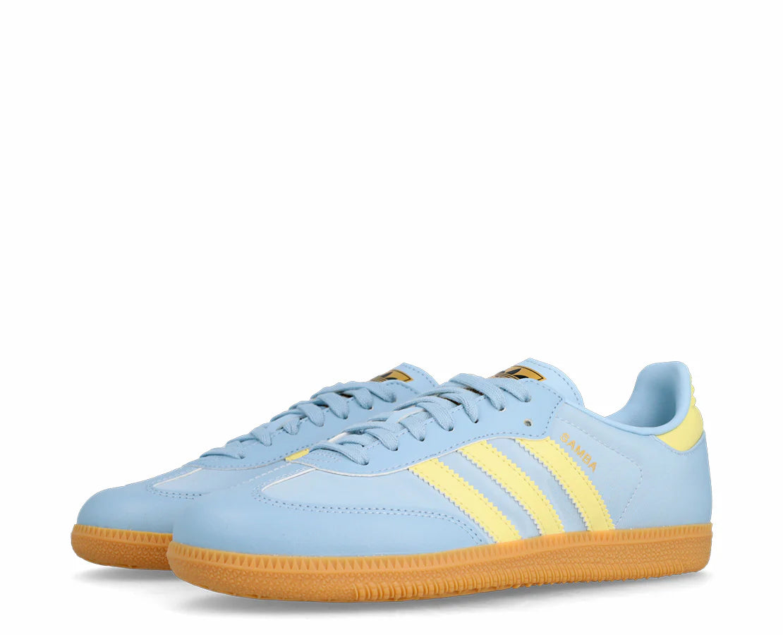 adidas Samba OG - GS - Blue Powder Yellow