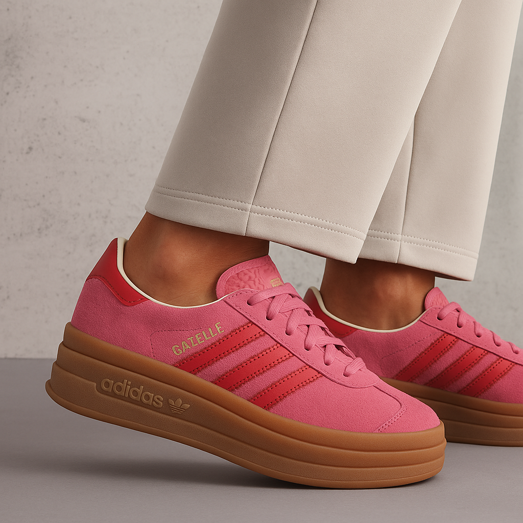 adidas Gazelle Bold - GS - Rose Tone Better Scarlet