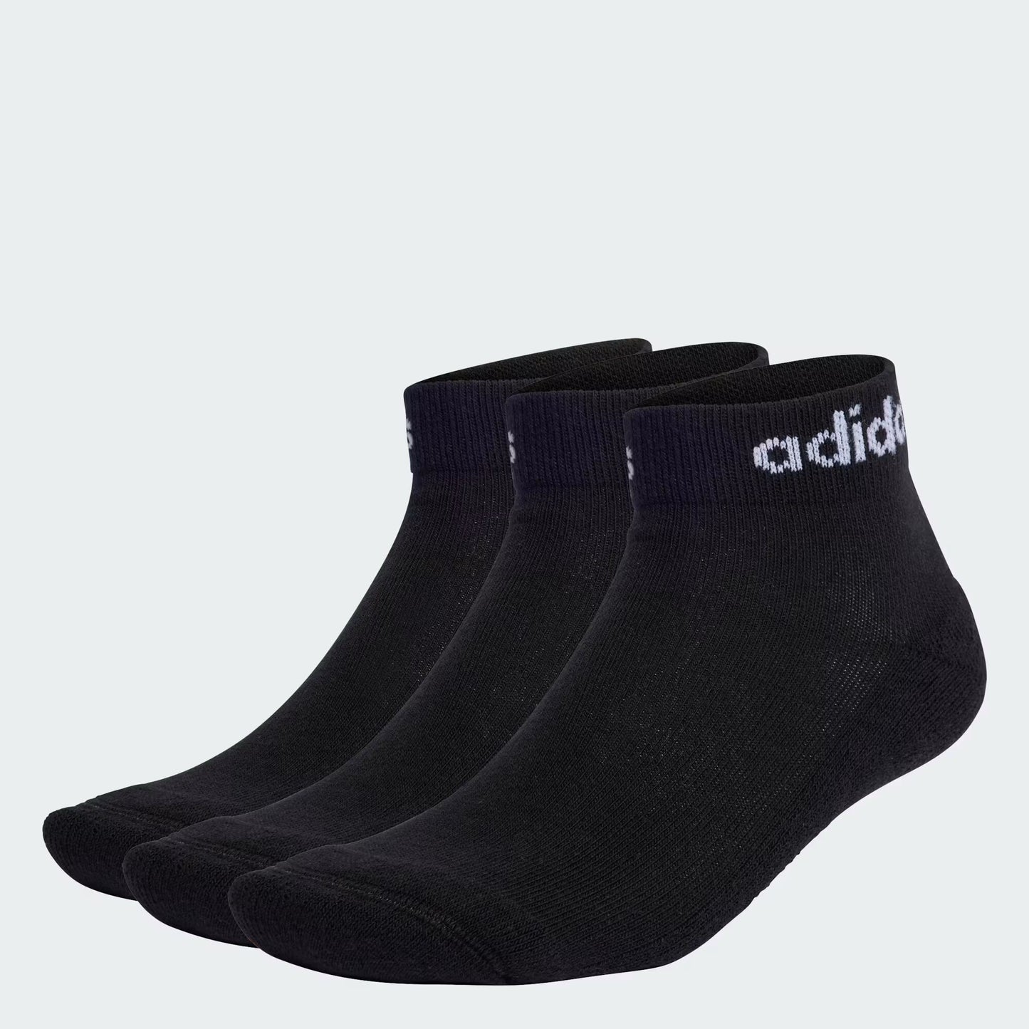 adidas - 3-Pack Ankle Socks - Unisex - Weiß/Schwarz