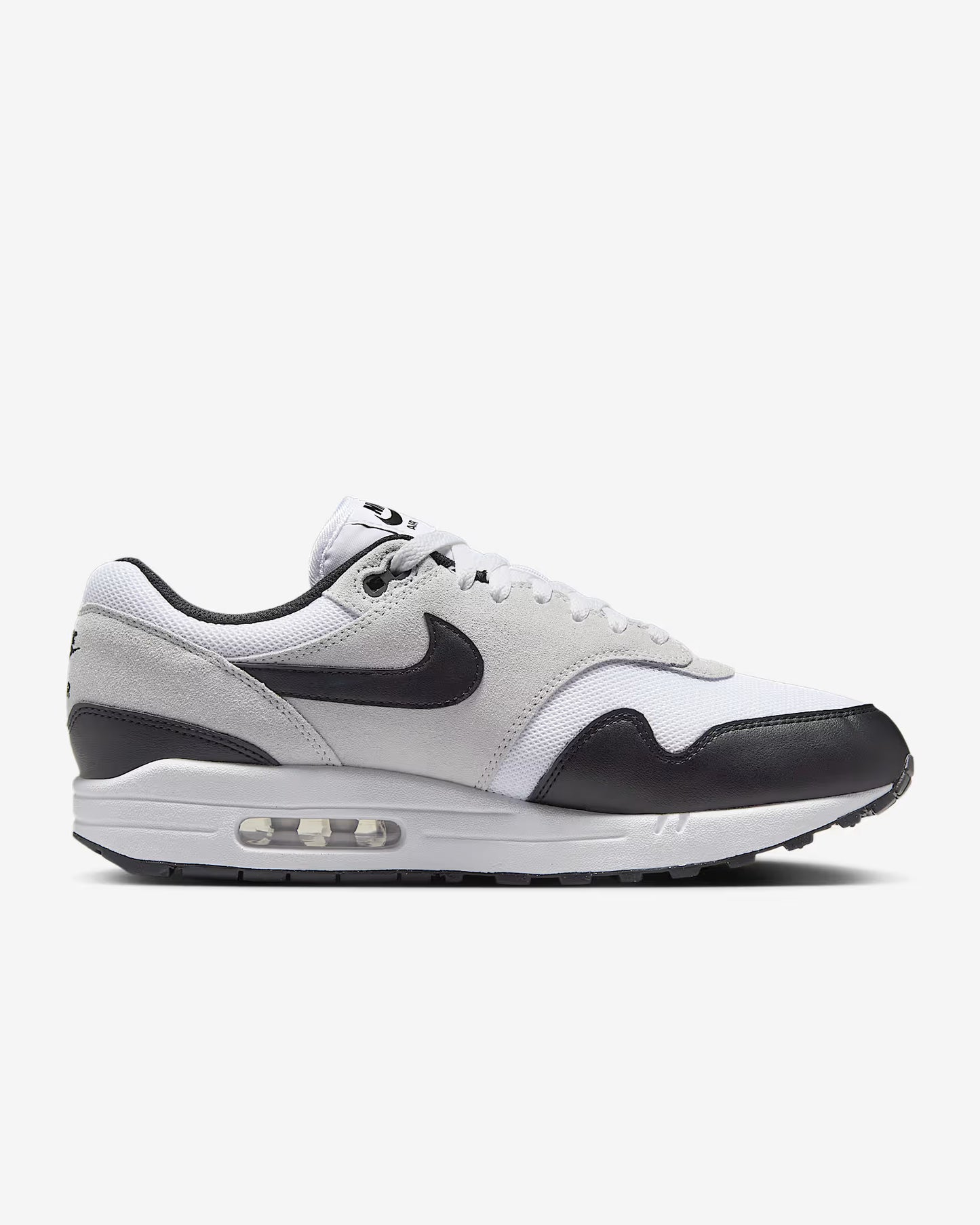 Nike Air Max 1 - Unisexe - Noir Blanc