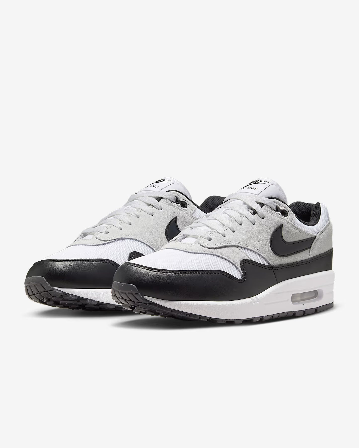 Nike Air Max 1 - Unisexe - Noir Blanc