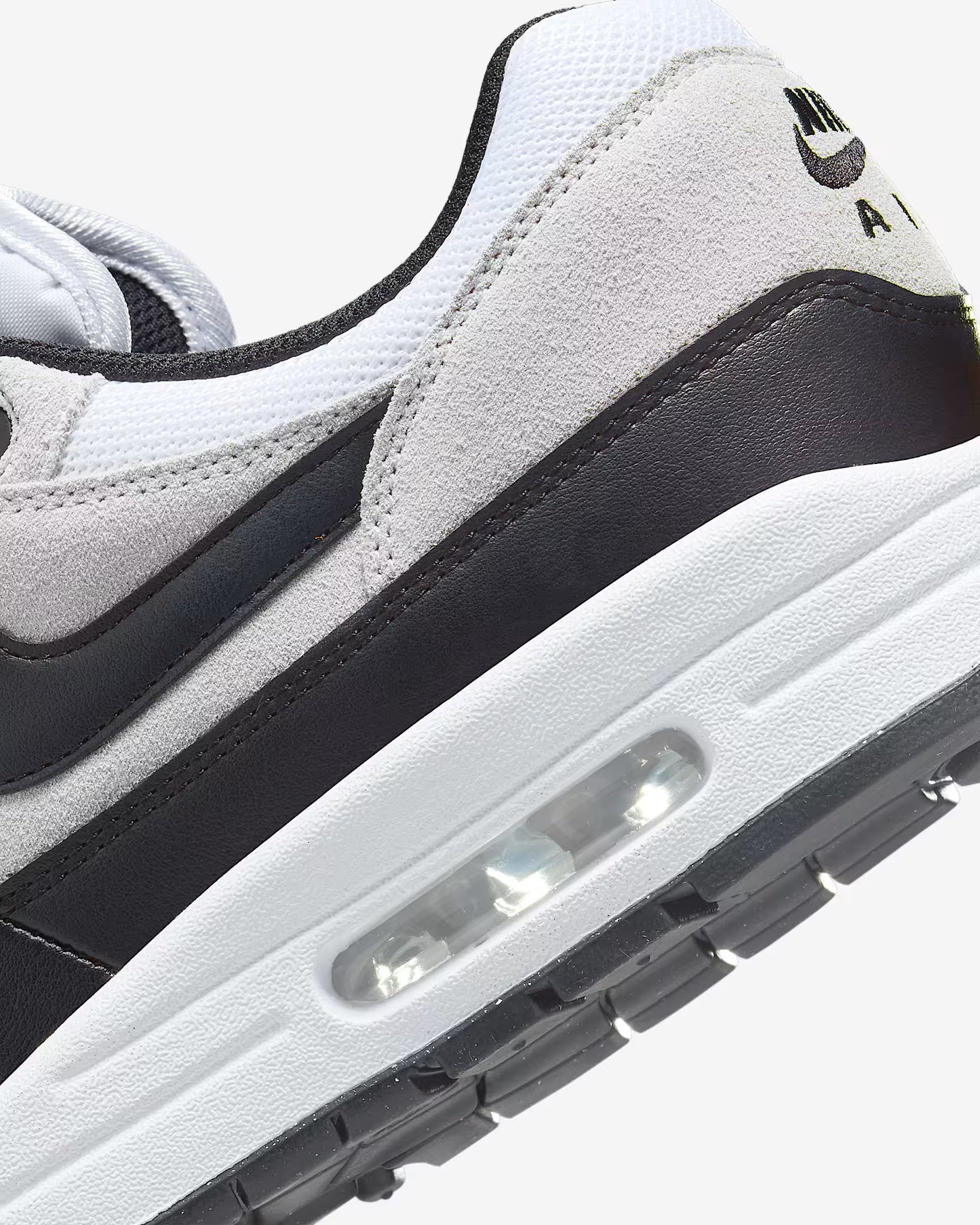 Nike Air Max 1 - Unisexe - Noir Blanc