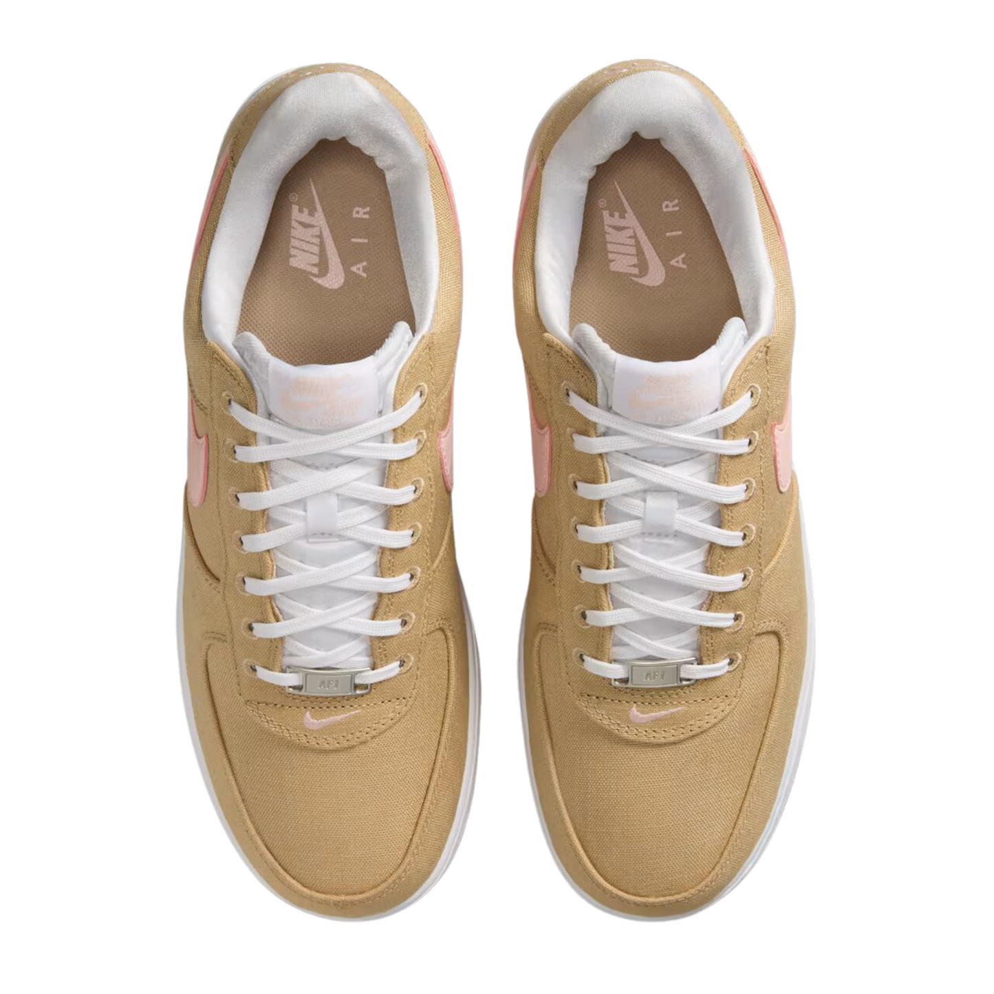 Nike Air Force 1 Retro Low - Dames - Linen/Atmospher