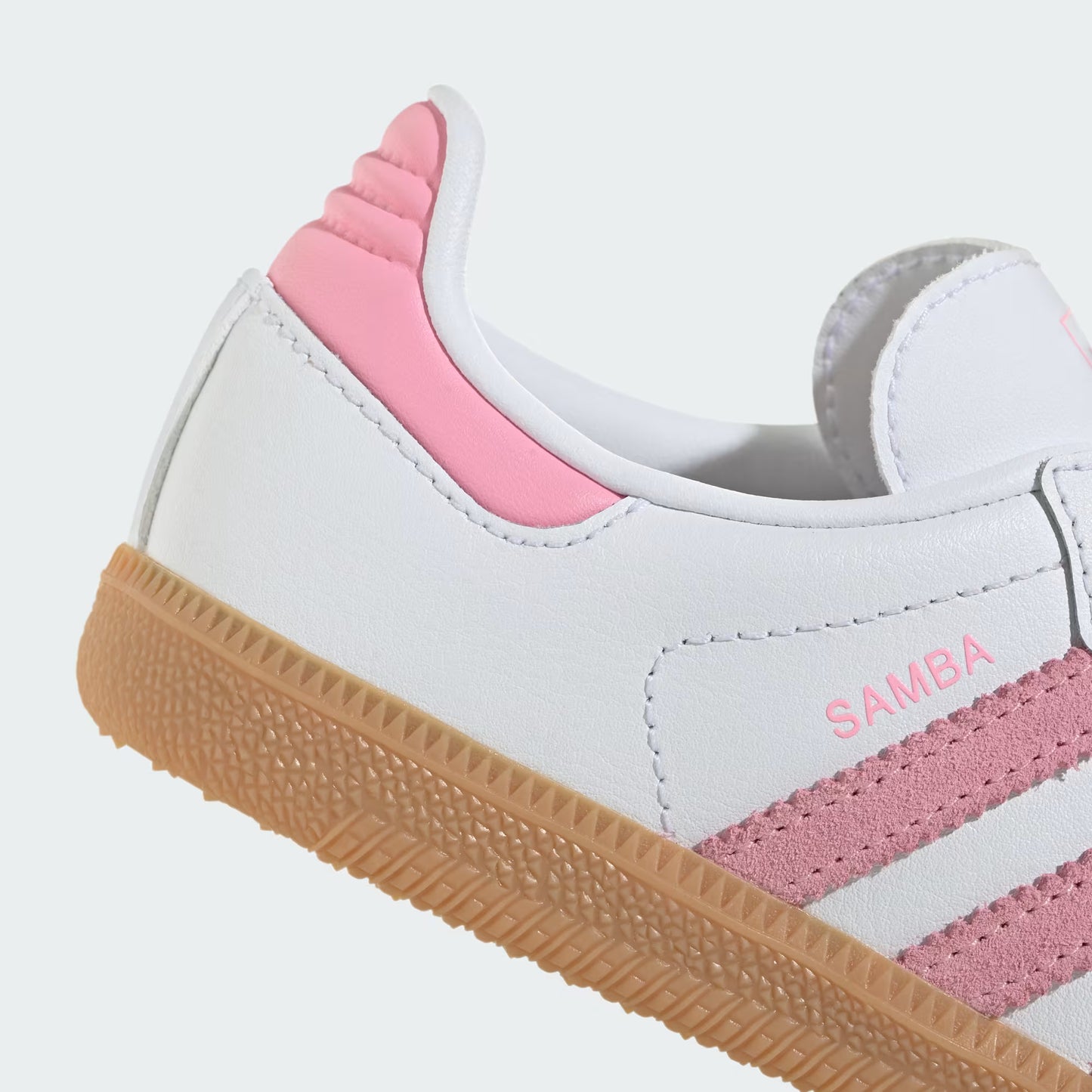 adidas Samba OG - Kids - White Light Pink Gum