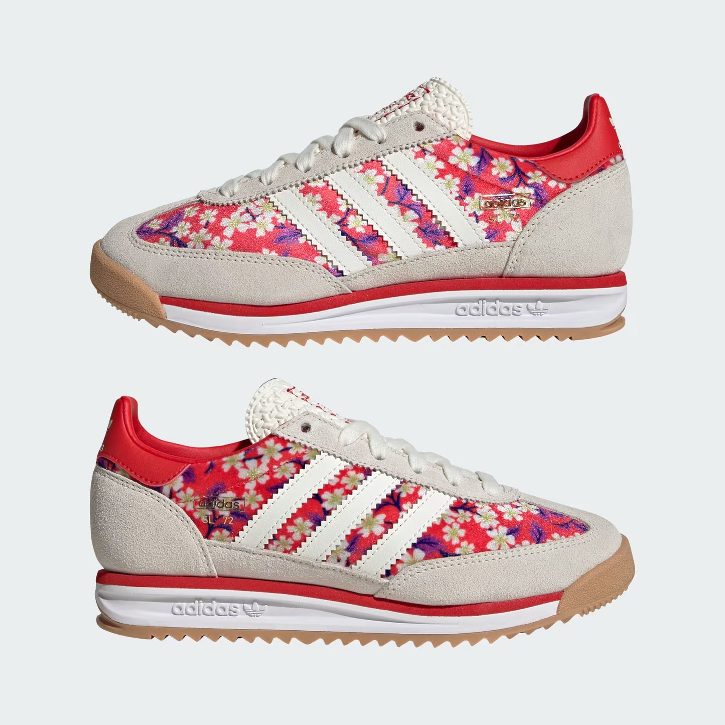 adidas SL 72 OG - GS - Liberty London Cloud White Bliss Gum